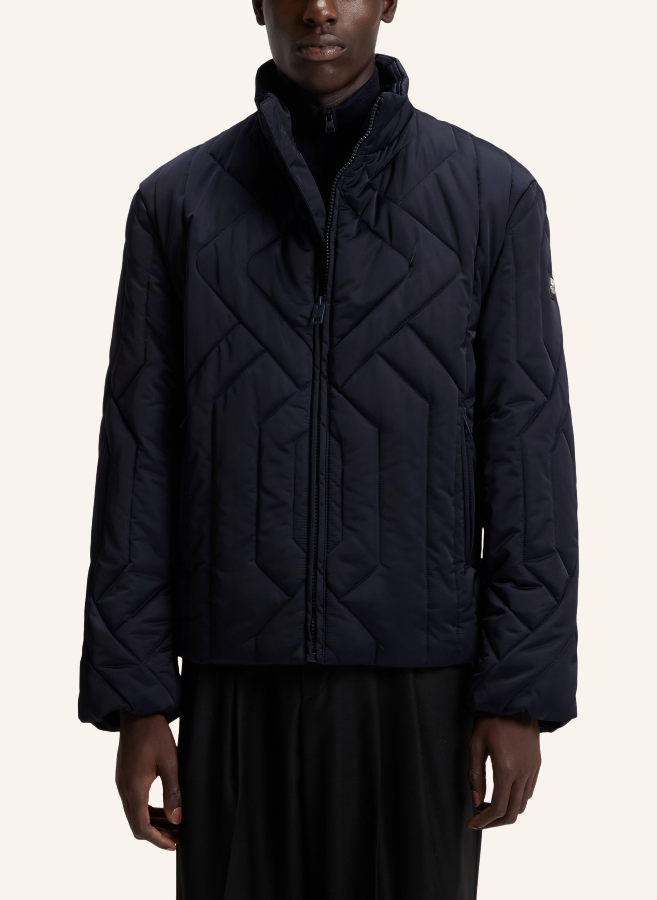Thumbnail - Hugo Casual Jacke barino2541 Regular Fit blau