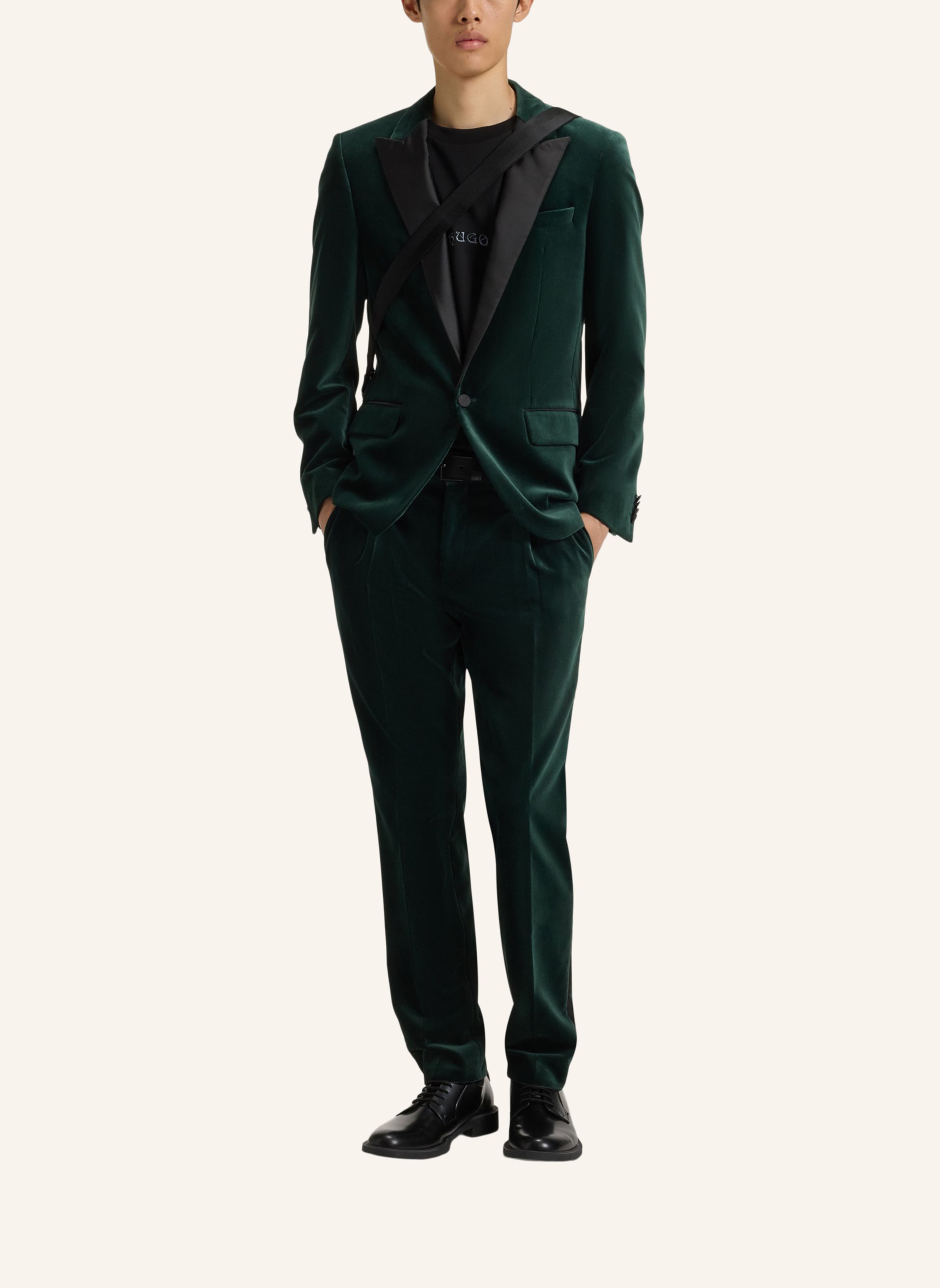 Thumbnail - Hugo T-Shirt Dadsu Oversize Fit schwarz