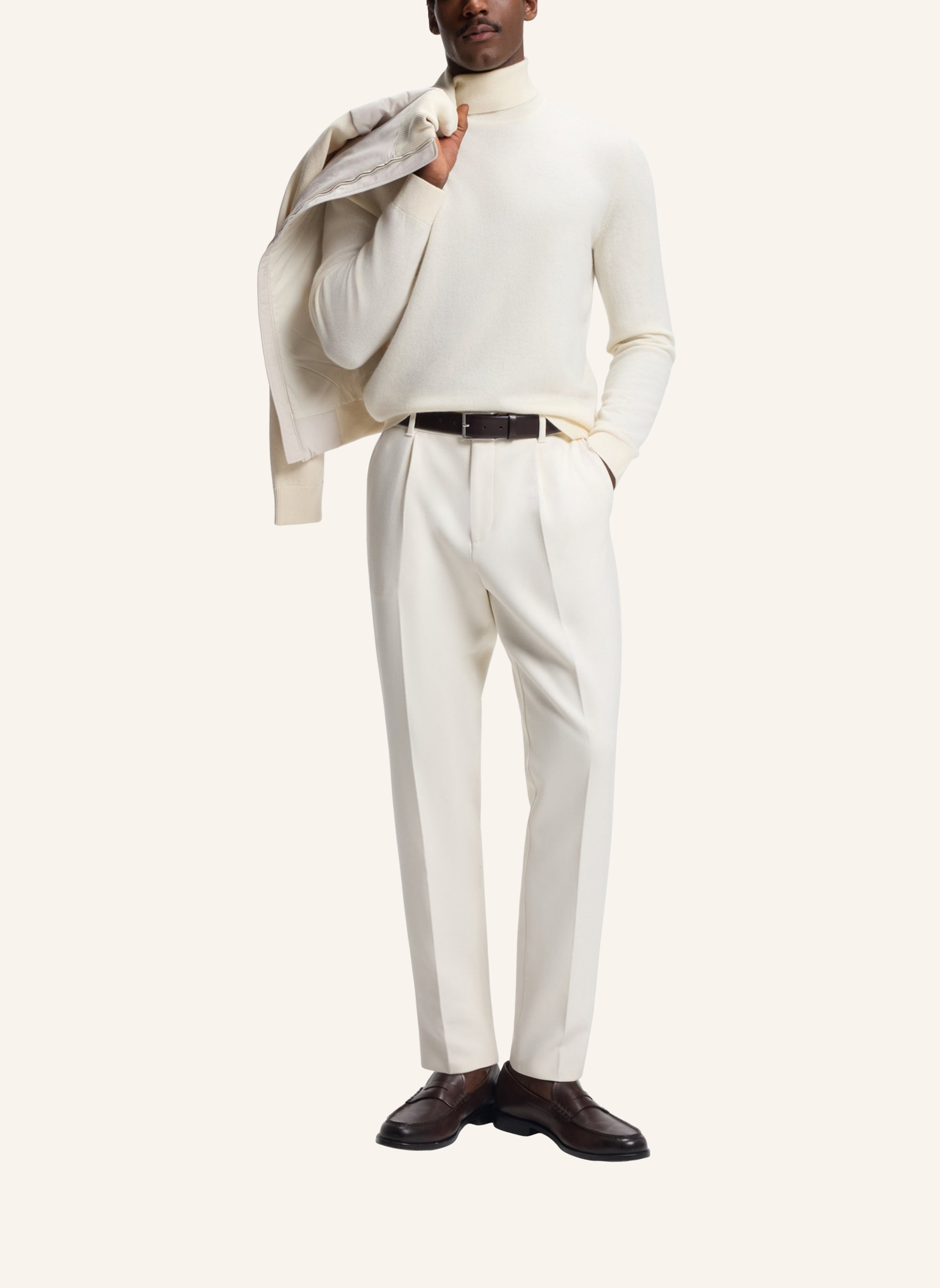 Thumbnail - Boss Business Hose C-Perin-Pl-Bb-254 Tapered Fit weiss