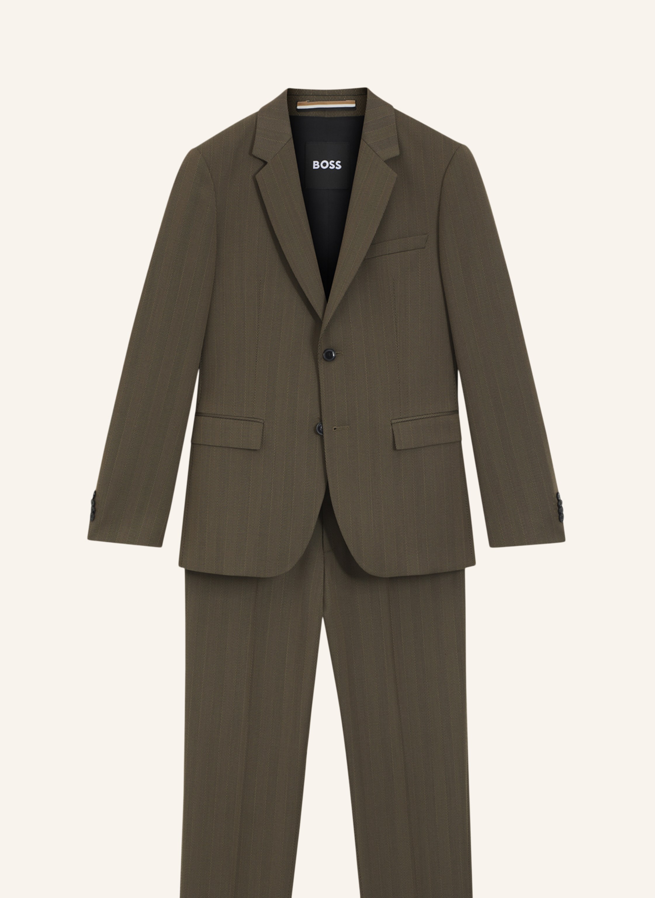 Thumbnail - Boss Business Anzug H-Houston-2pcs-252 Slim Fit braun