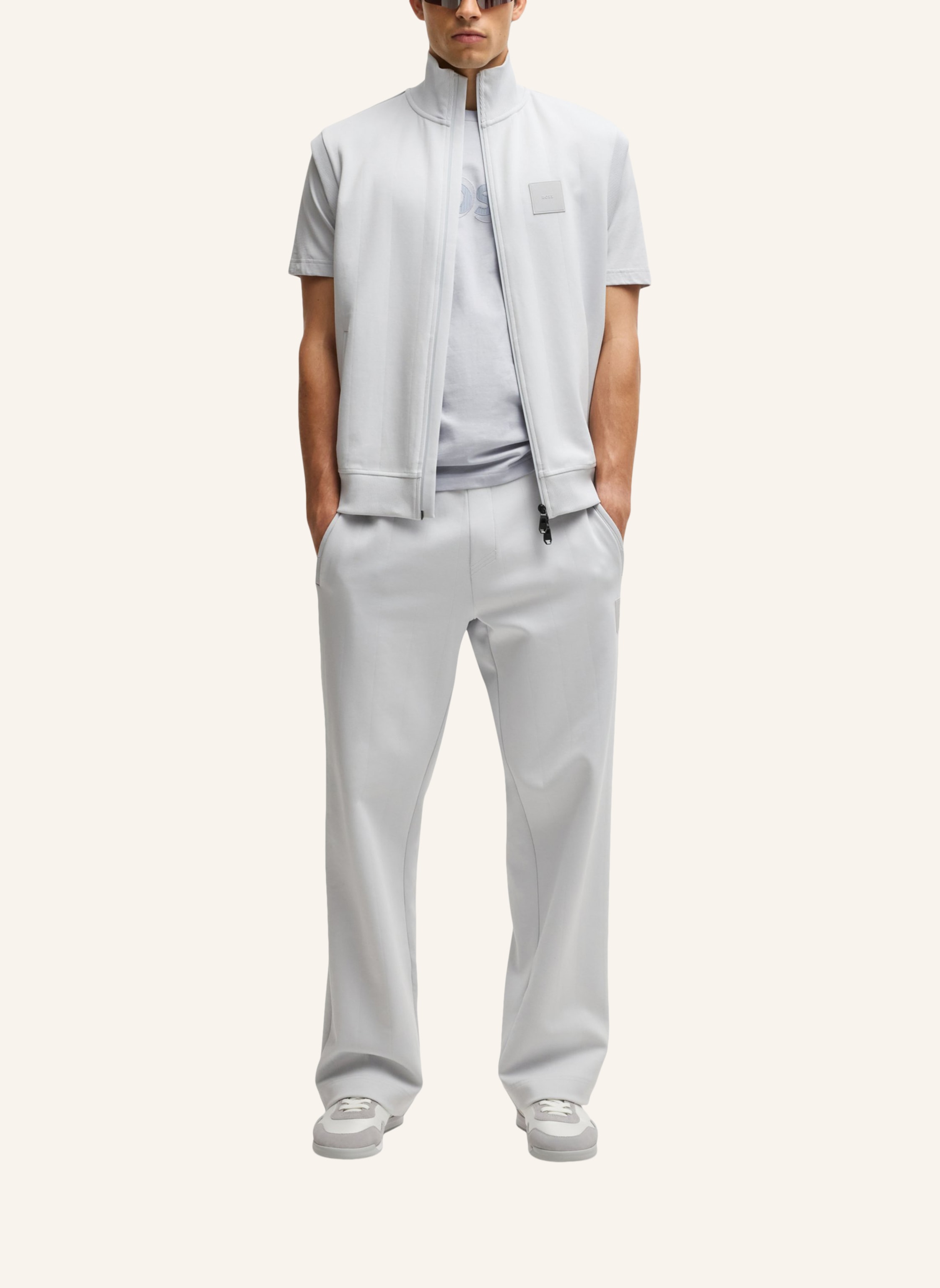 Thumbnail - Boss T-Shirt Tee Dropneedle Regular Fit grau