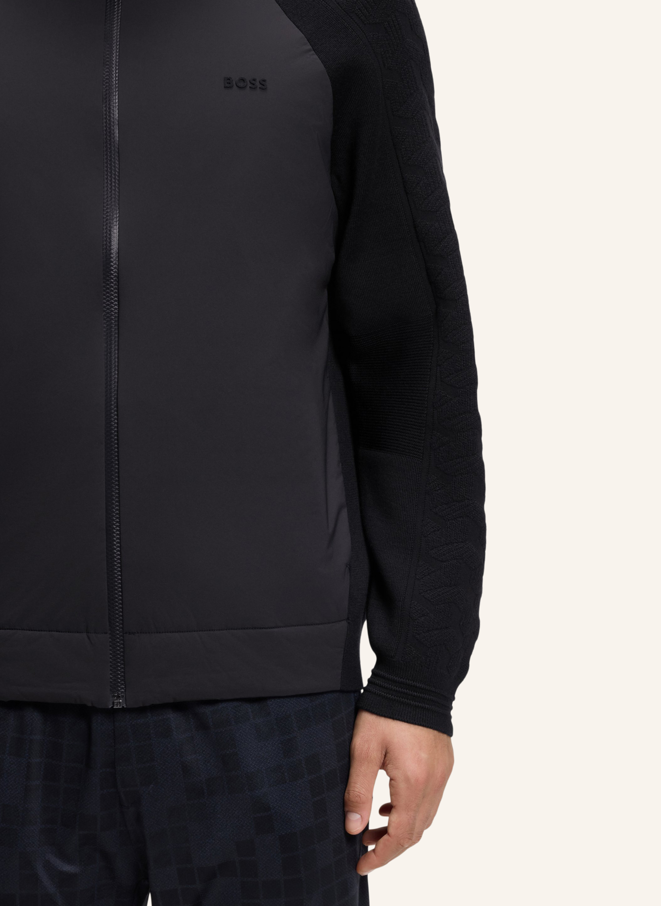 Thumbnail - Boss Casual Jacke Kn_Mirror Hy Regular Fit blau