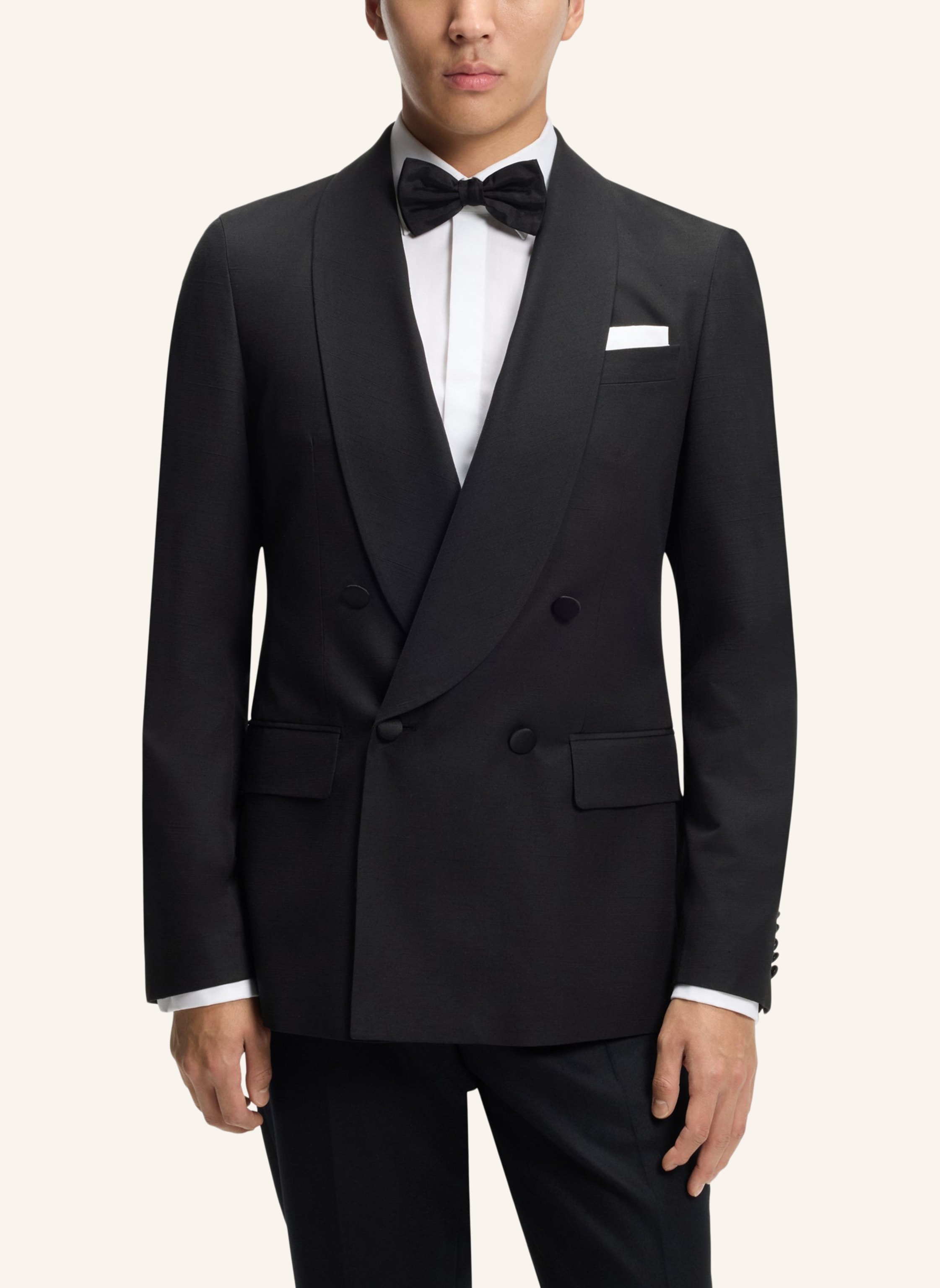 Thumbnail - Boss Blazer L-Heston-Tux-Db-254 schwarz