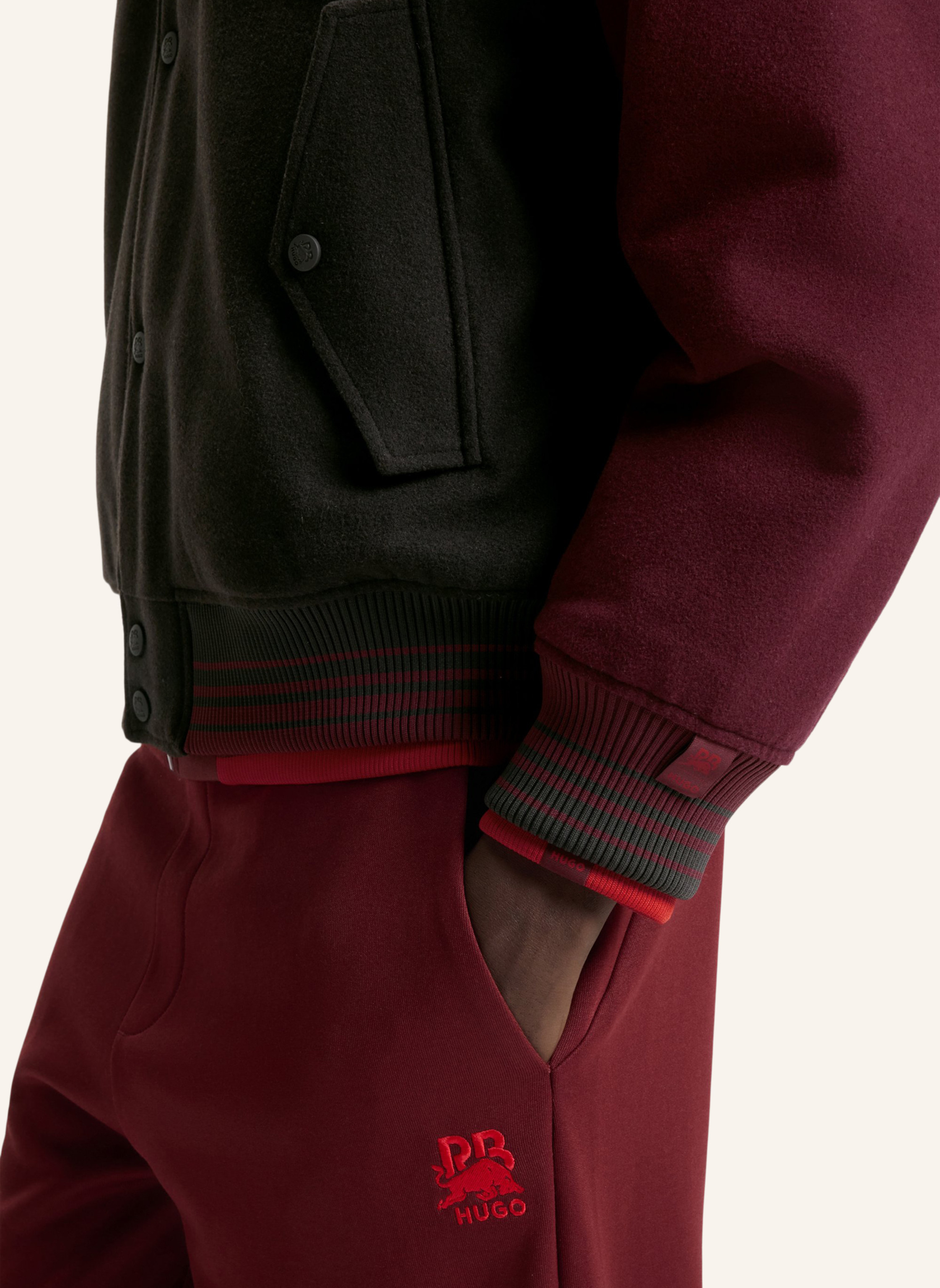 Thumbnail - Hugo Casual Jacke Blaine_Rb Regular Fit braun