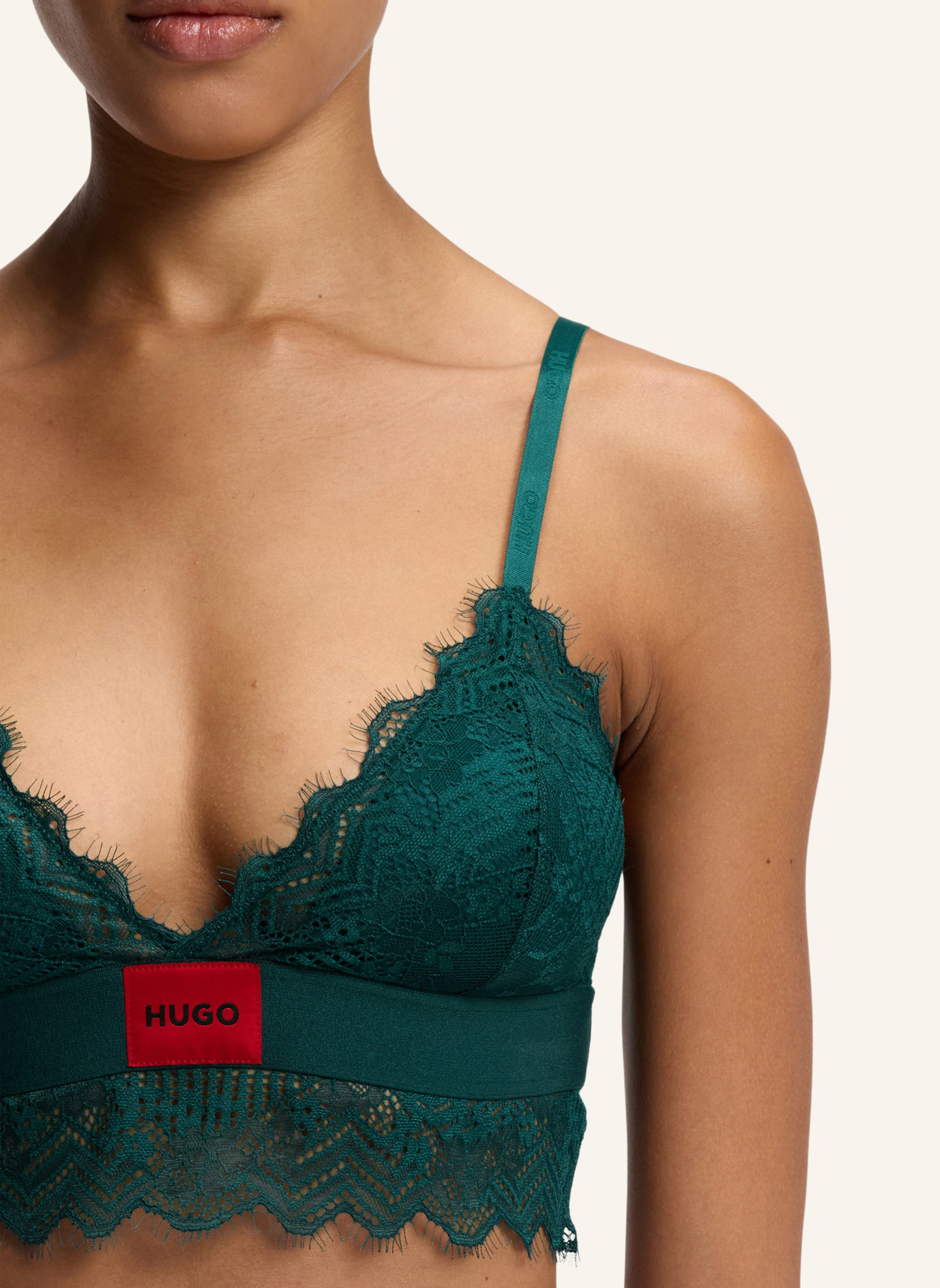 Thumbnail - Hugo Triangel-Bh Lace gruen