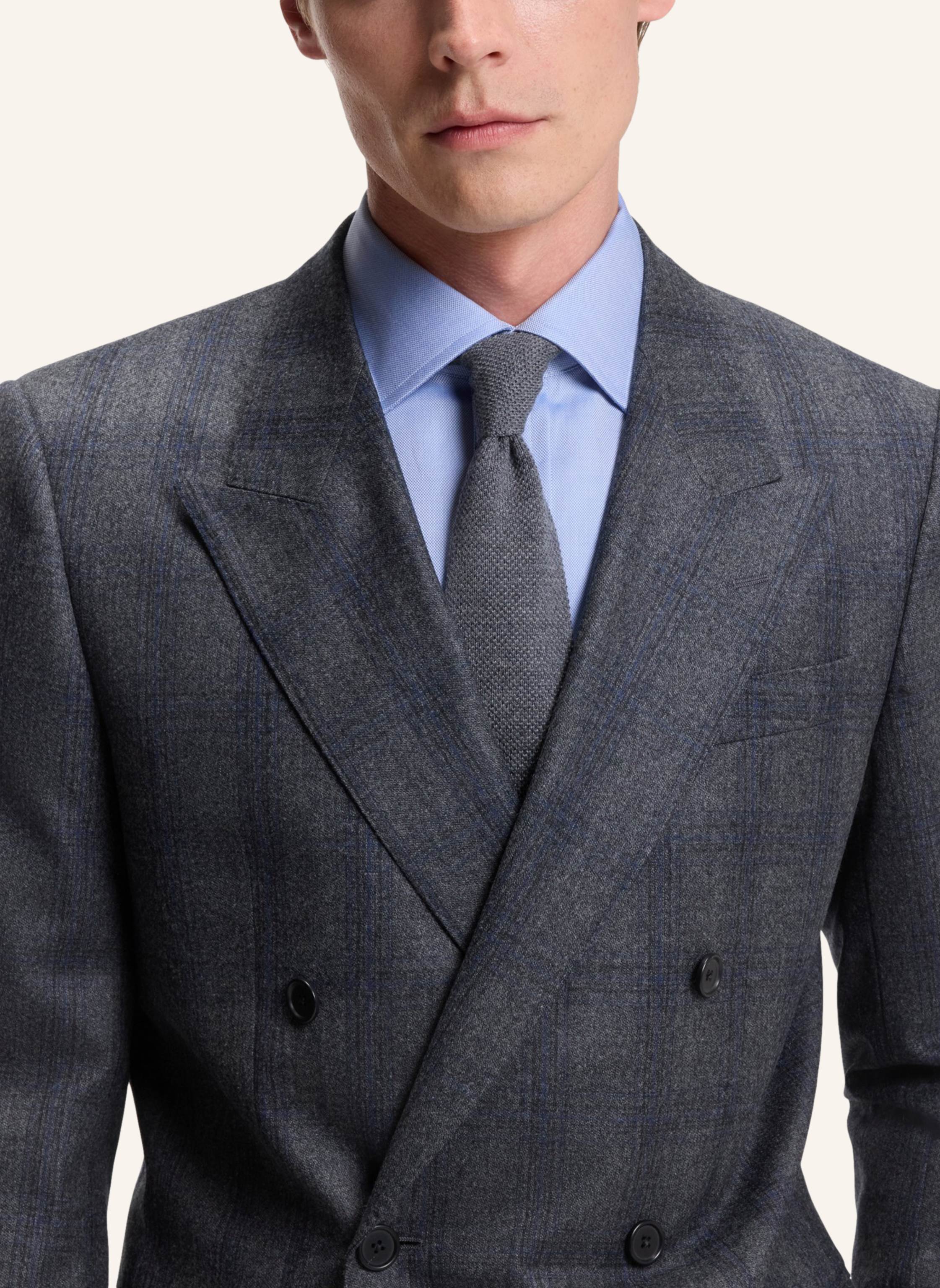 Thumbnail - Boss Krawatte H-Tie 7 Cm K. 252 Db grau