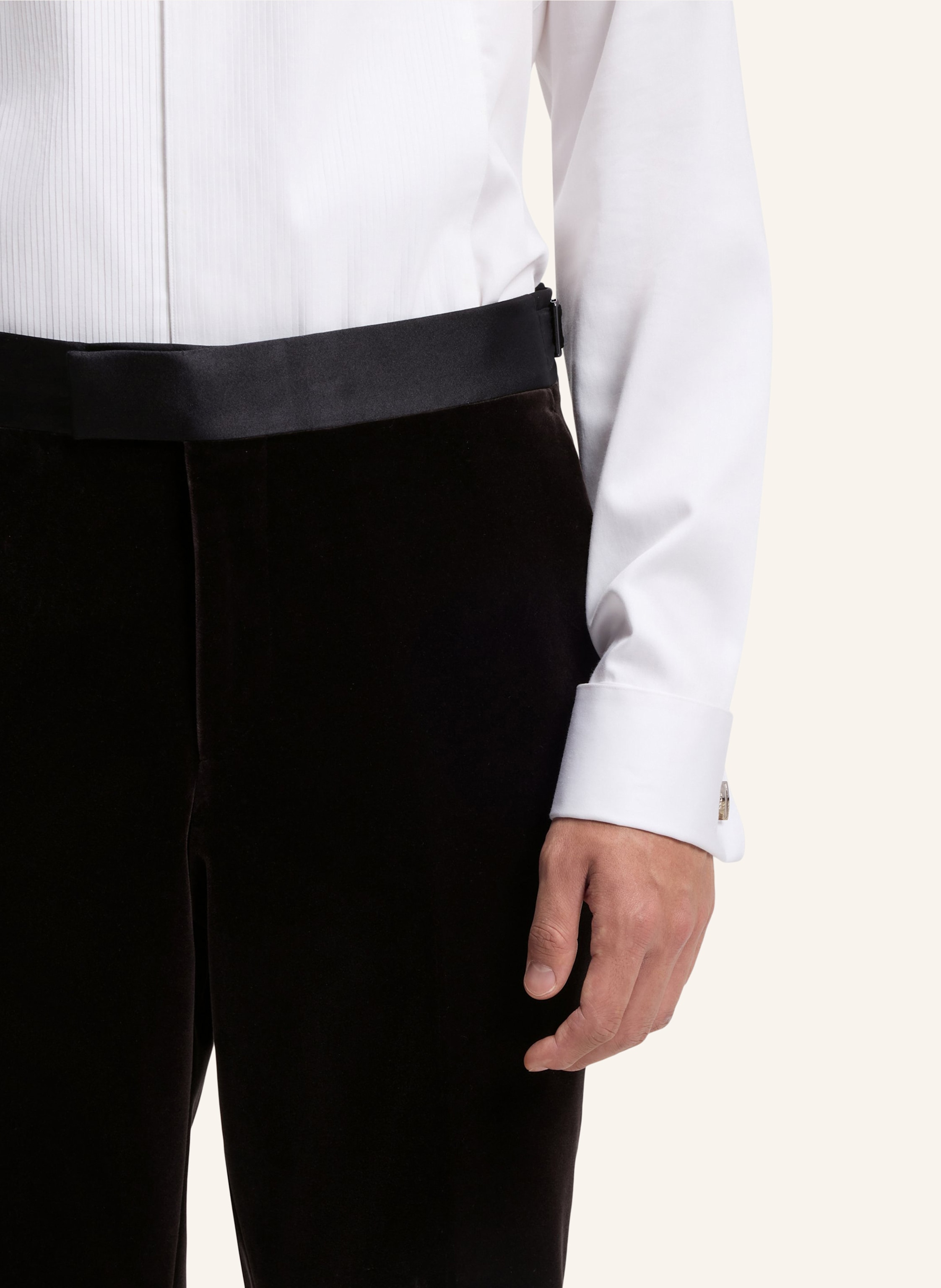 Thumbnail - Boss Business Hose H-Genius-Tux-244 Slim Fit braun