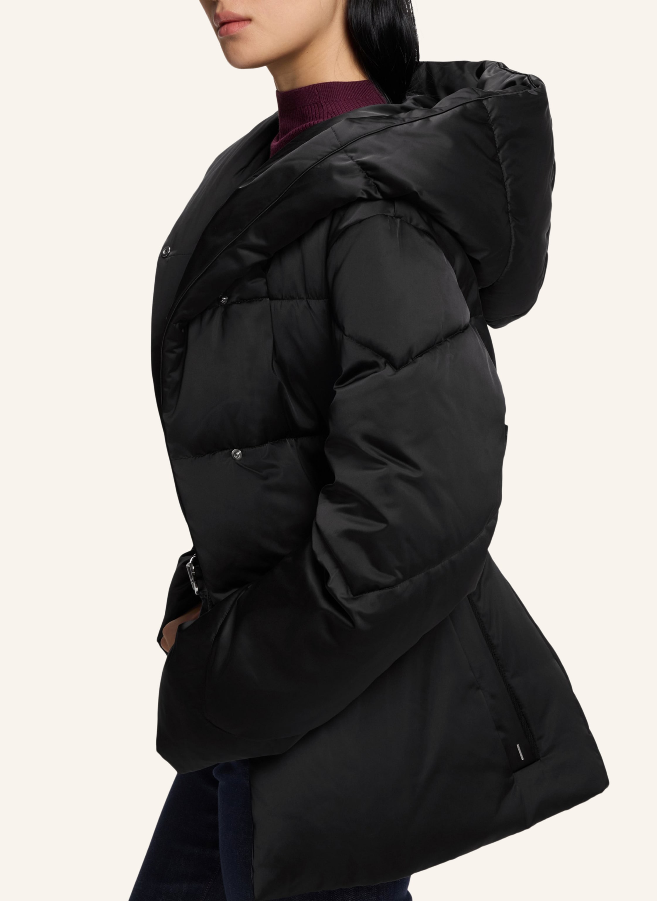 Thumbnail - Boss Casual Jacke Plyssa Regular Fit schwarz