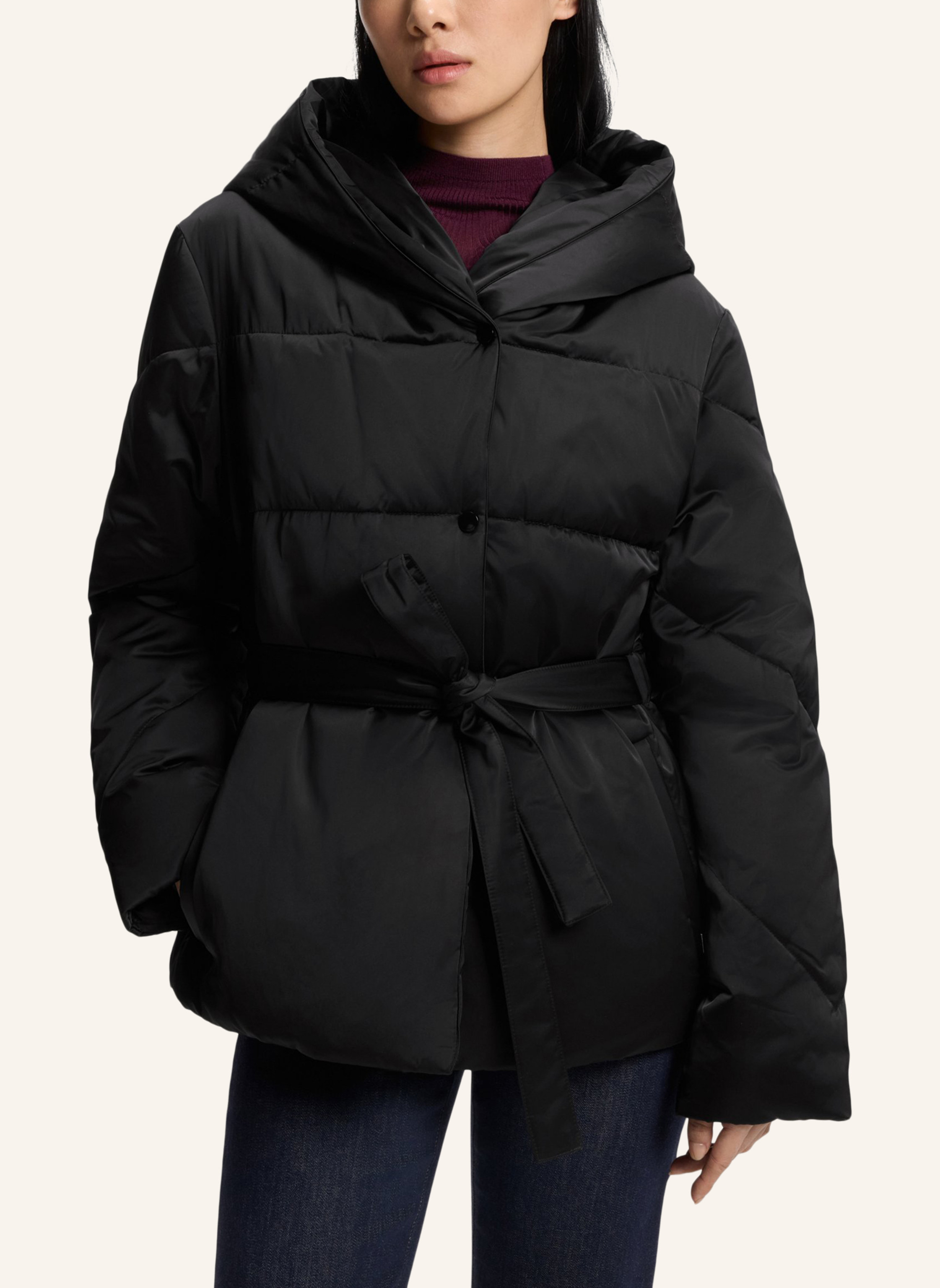 Thumbnail - Boss Casual Jacke Plyssa Regular Fit schwarz