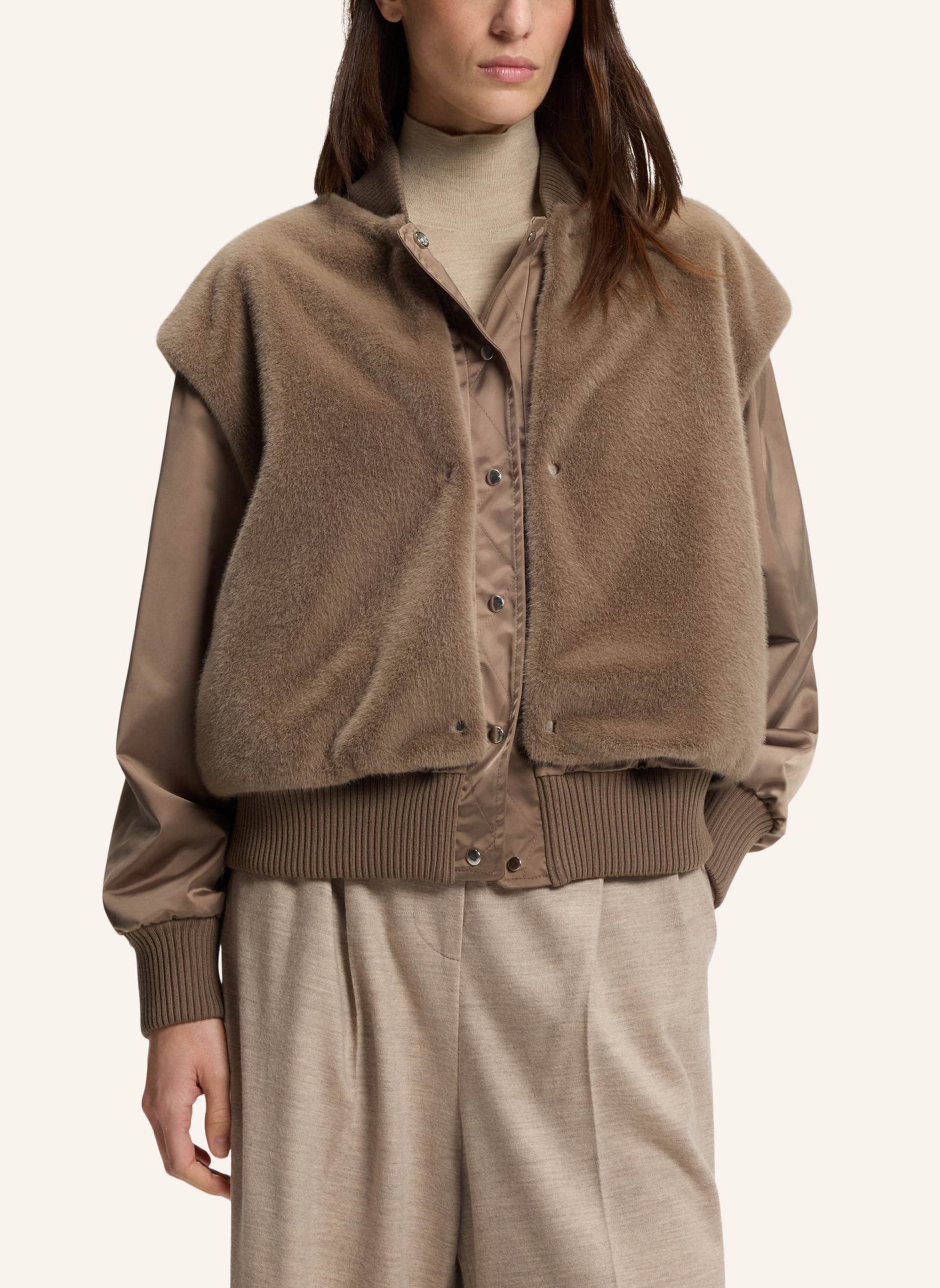 Thumbnail - Boss Casual Jacke Pettica Regular Fit braun