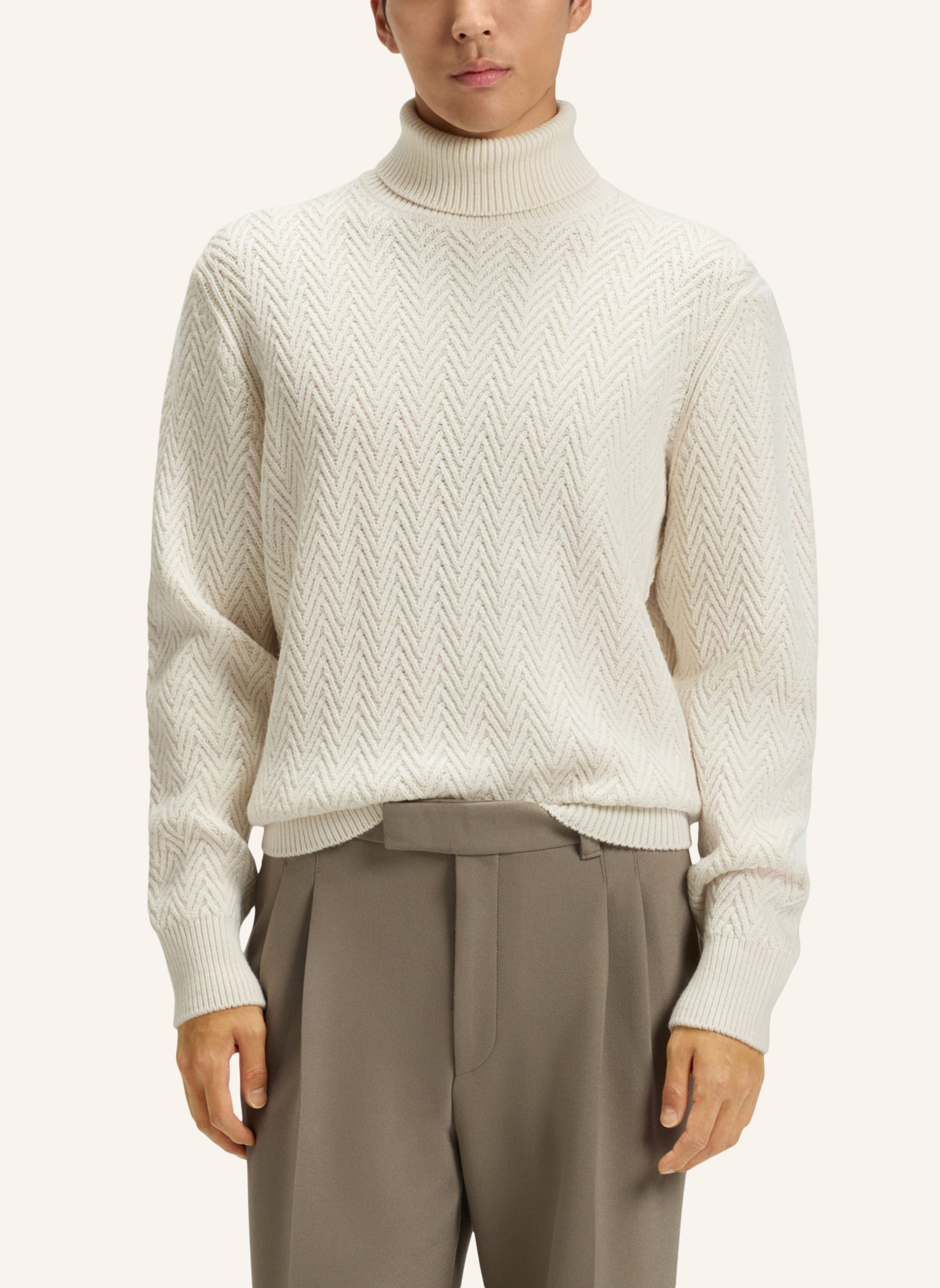 Thumbnail - Boss Pullover H-Hatilo Regular Fit weiss