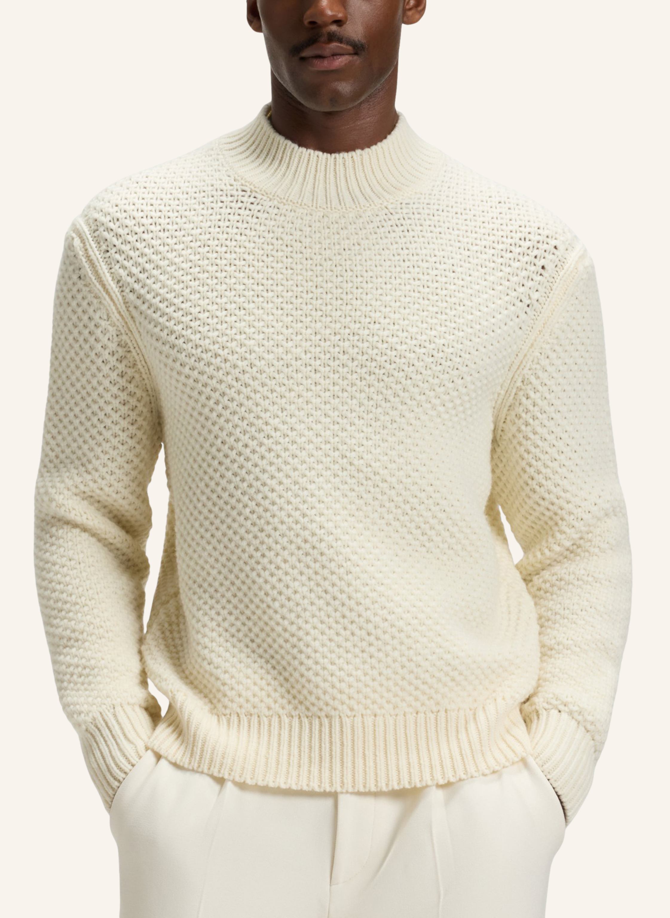 Thumbnail - Boss Pullover Heletto weiss