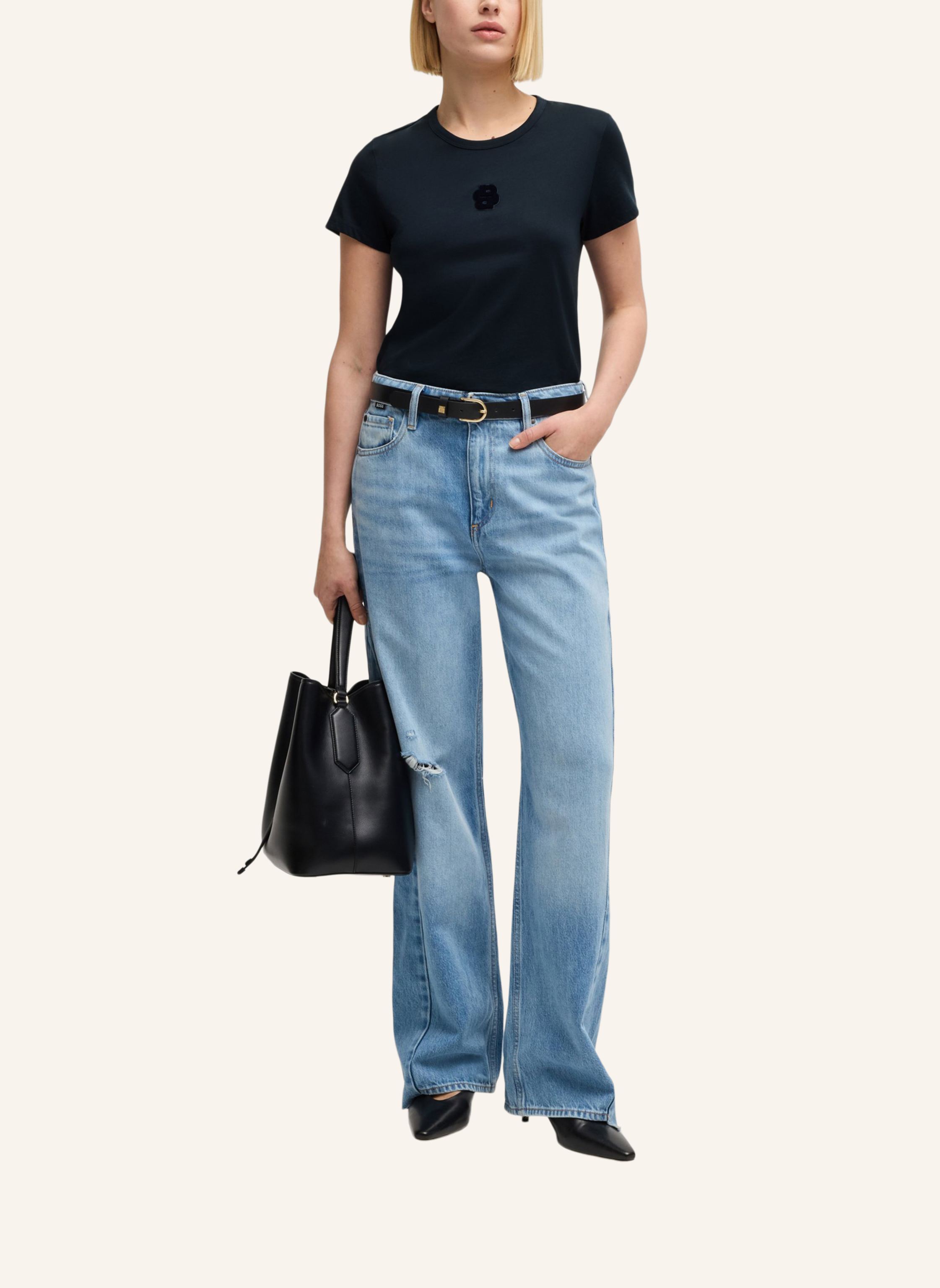 Thumbnail - Boss T-Shirt eventsa6 Slim Fit blau