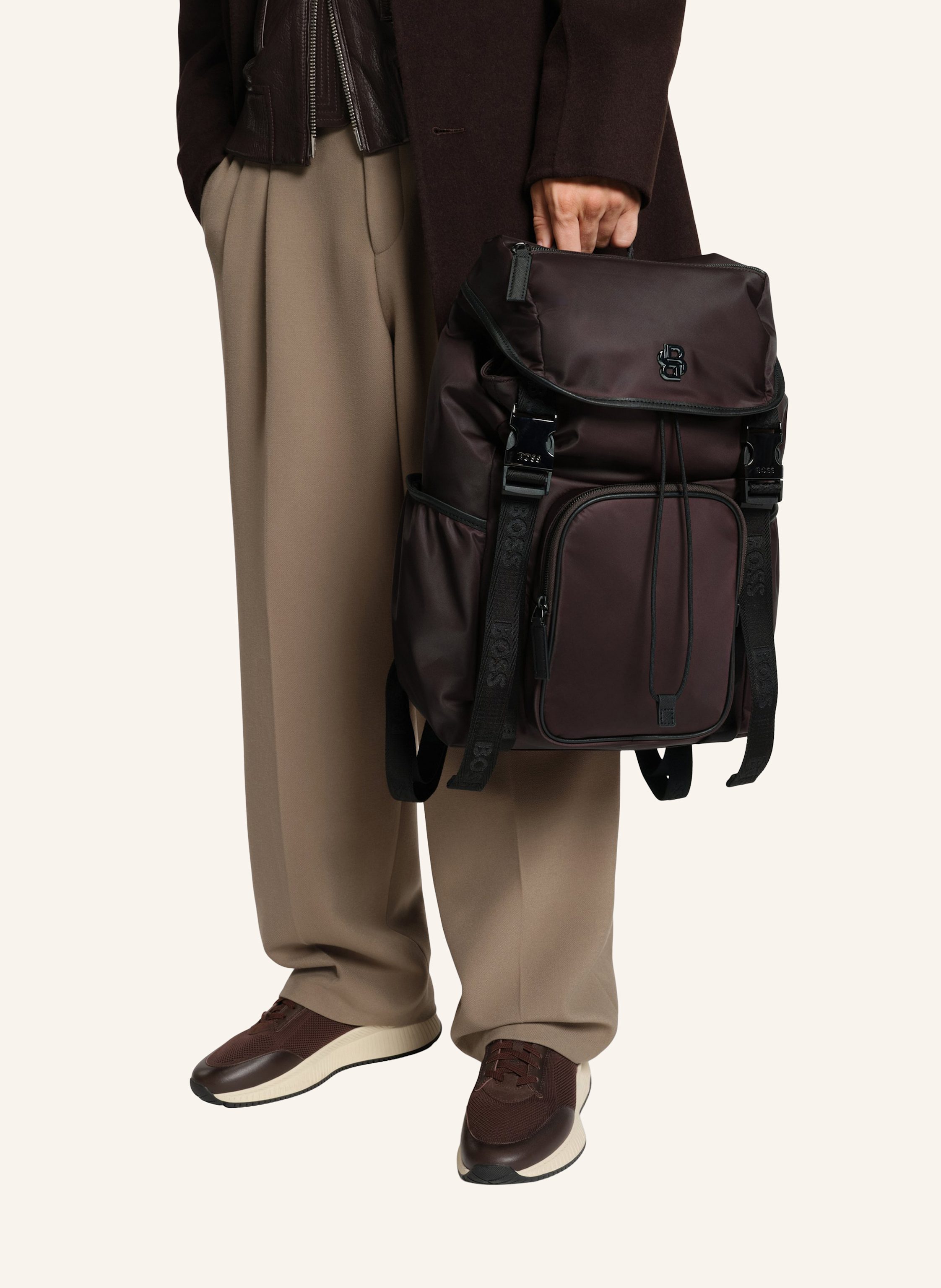 Thumbnail - Boss Rucksack B_Icon_Backpack braun