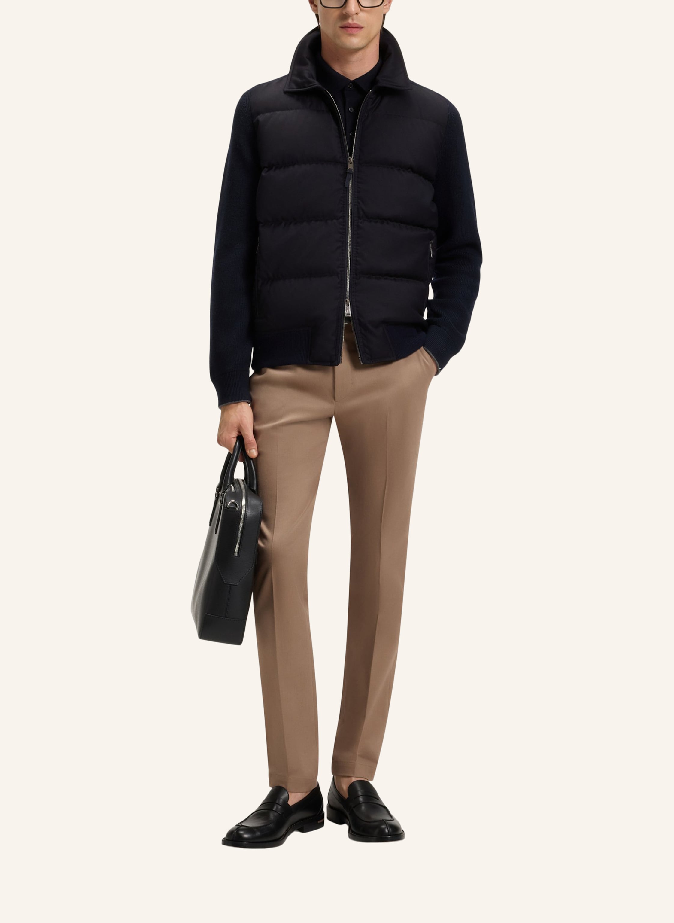 Thumbnail - Boss Casual Jacke L-Decoro Regular Fit blau