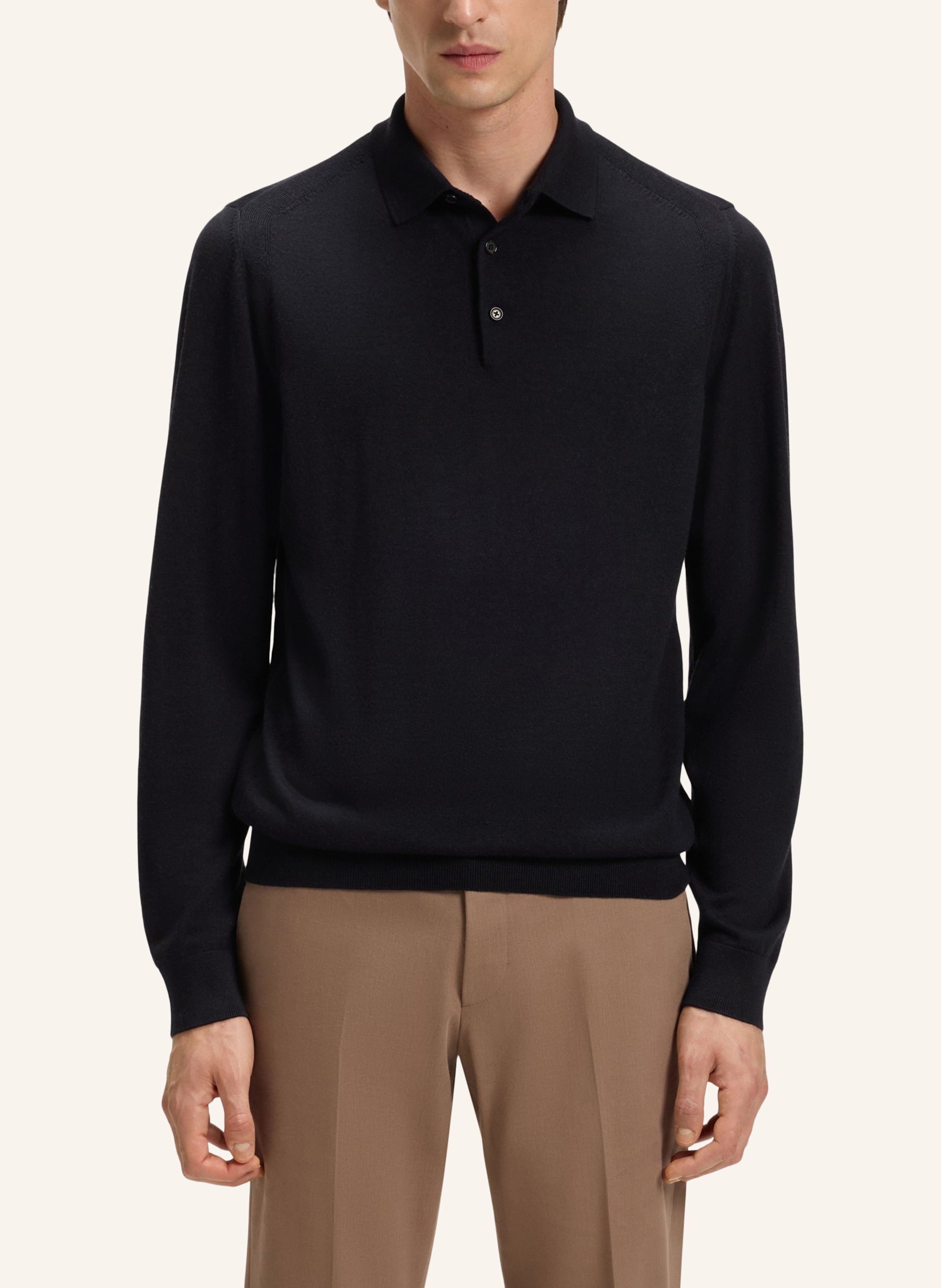 Thumbnail - Boss Pullover L-Ovio Regular Fit blau