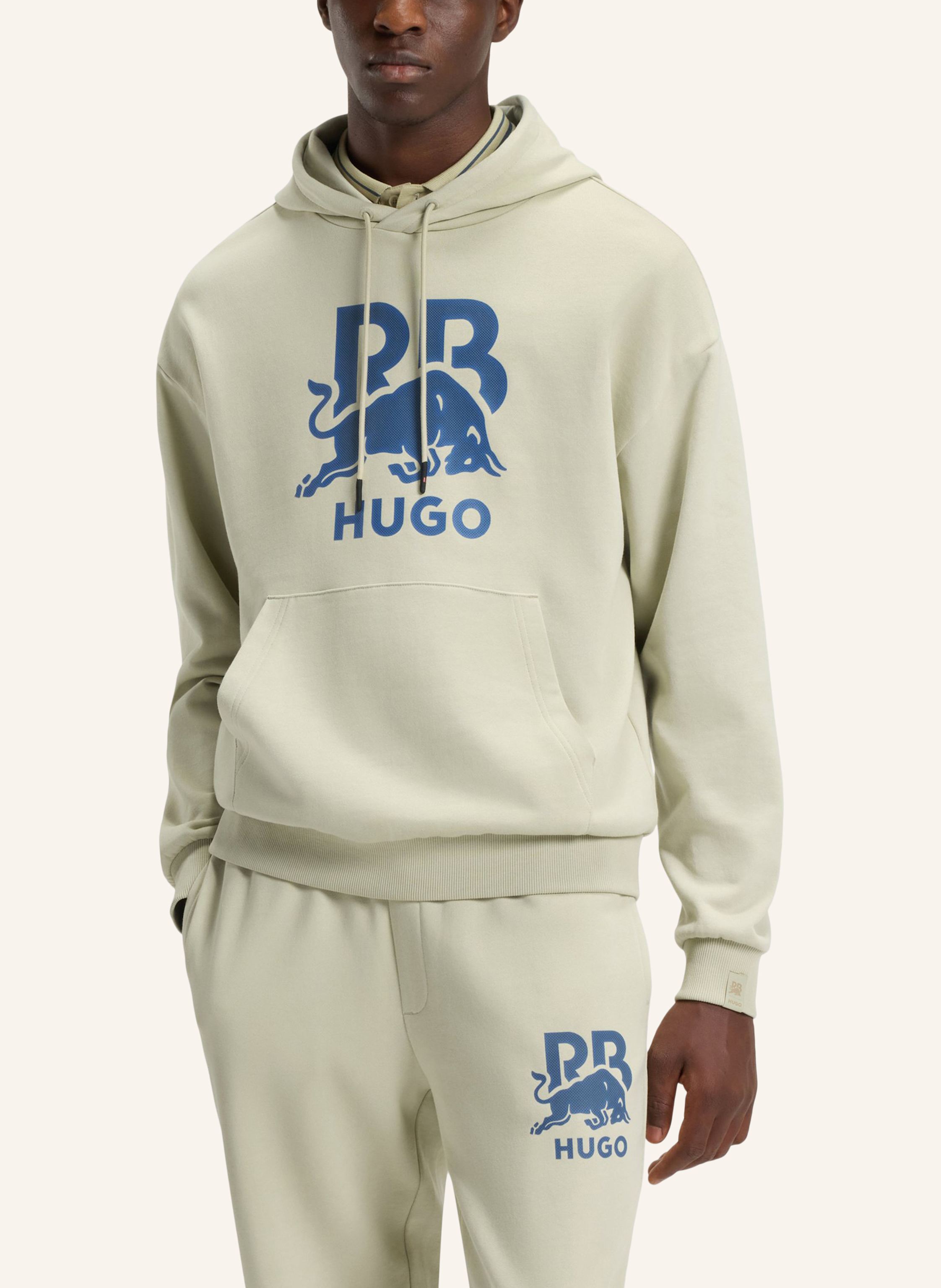 Thumbnail - Hugo Sweatshirt Doverlohood_Rb Relaxed Fit beige