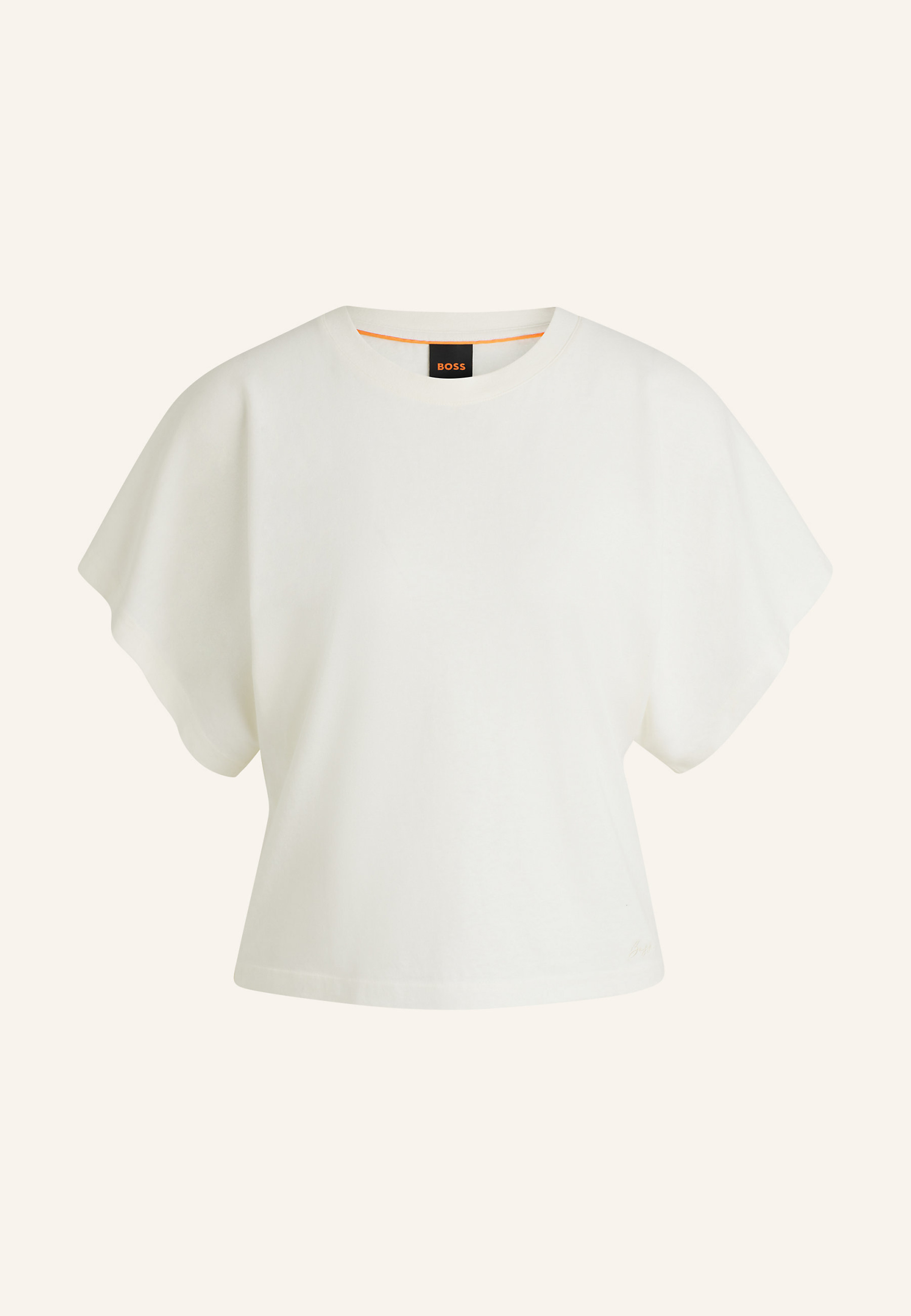 Thumbnail - Boss T-Shirt C_Ersi Regular Fit beige