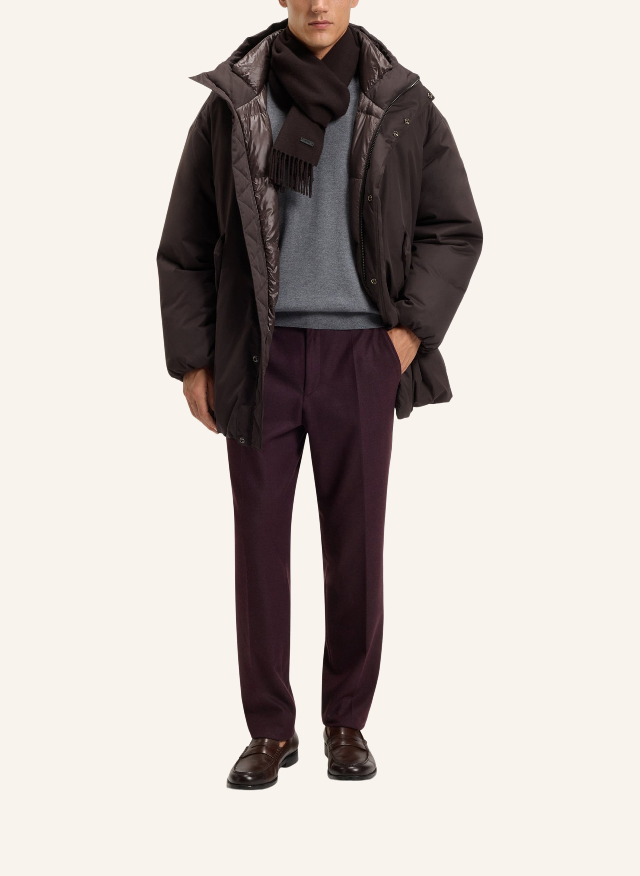 Thumbnail - Boss Casual Jacke C-Dalarim braun