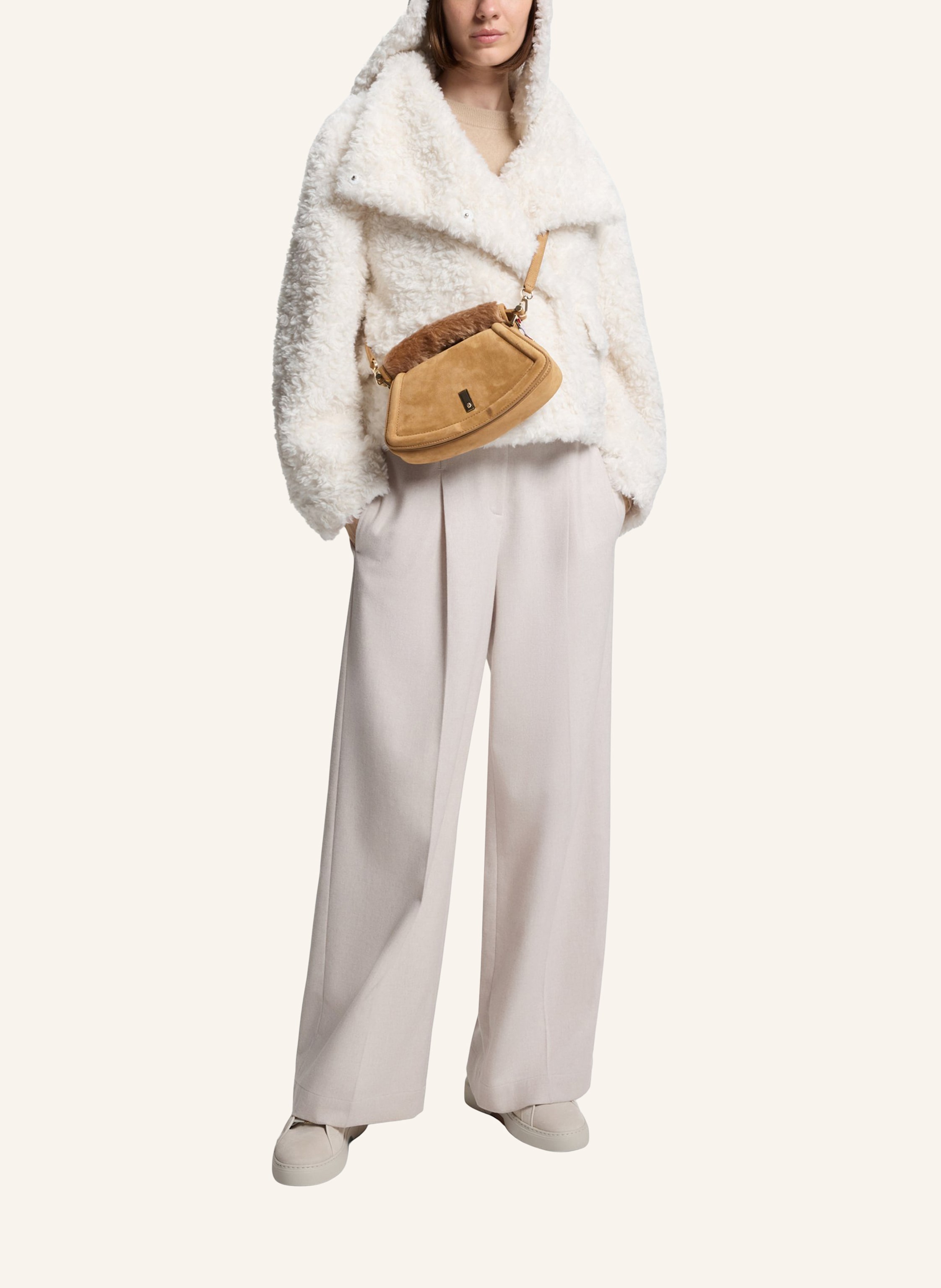 Thumbnail - Boss Umhängetasche Ariell M Shbag Sf beige