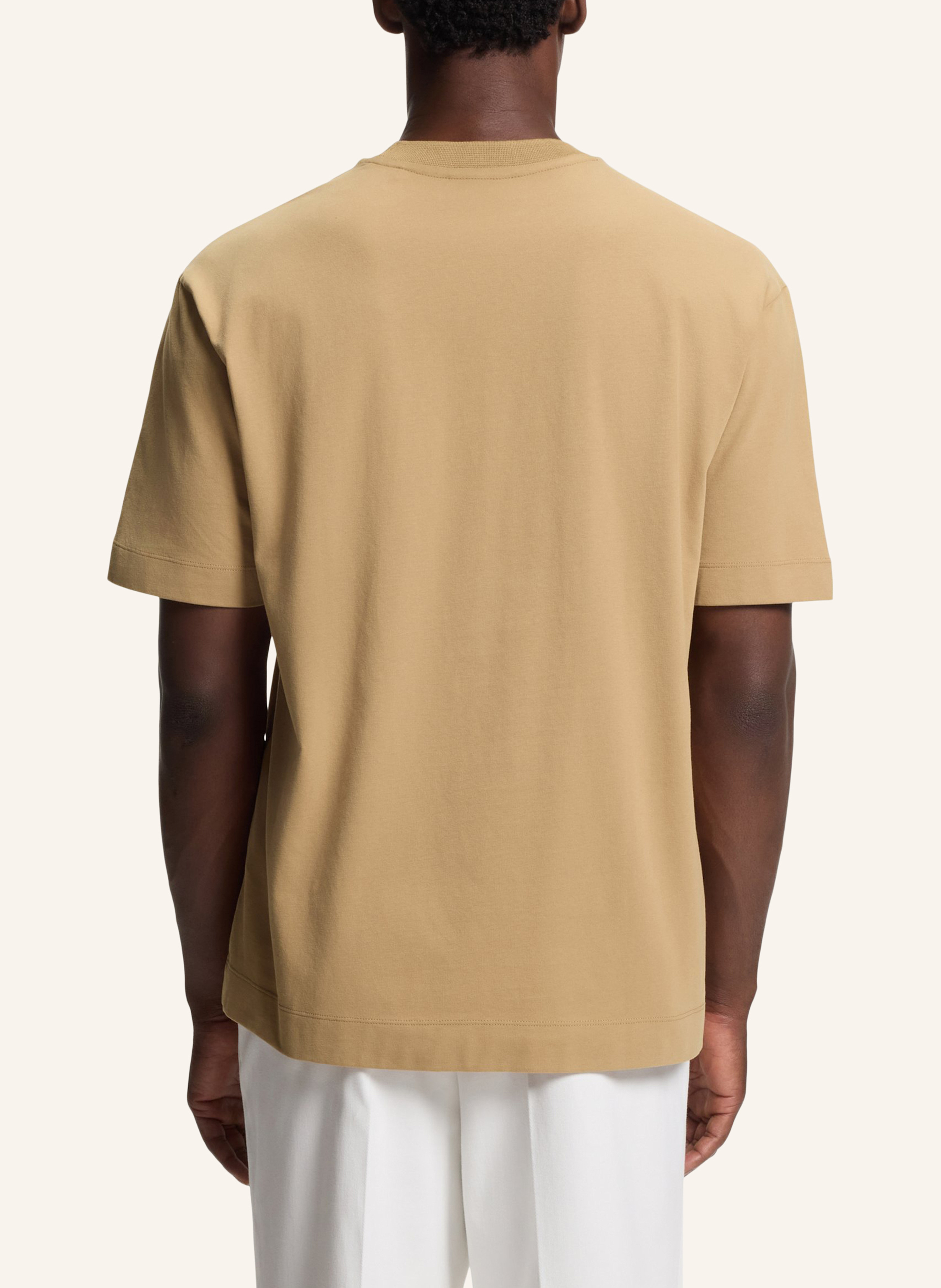 Thumbnail - Boss T-Shirt C-Tames 180 Relaxed Fit beige