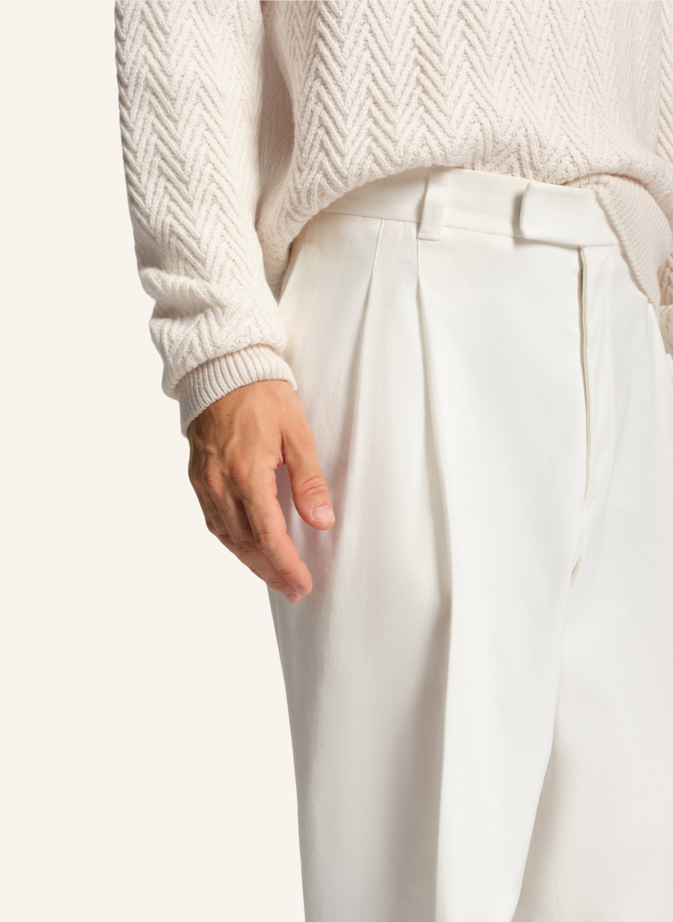 Thumbnail - Boss Business Hose C-Pat-Dpl-Bb-254 Tapered Fit weiss