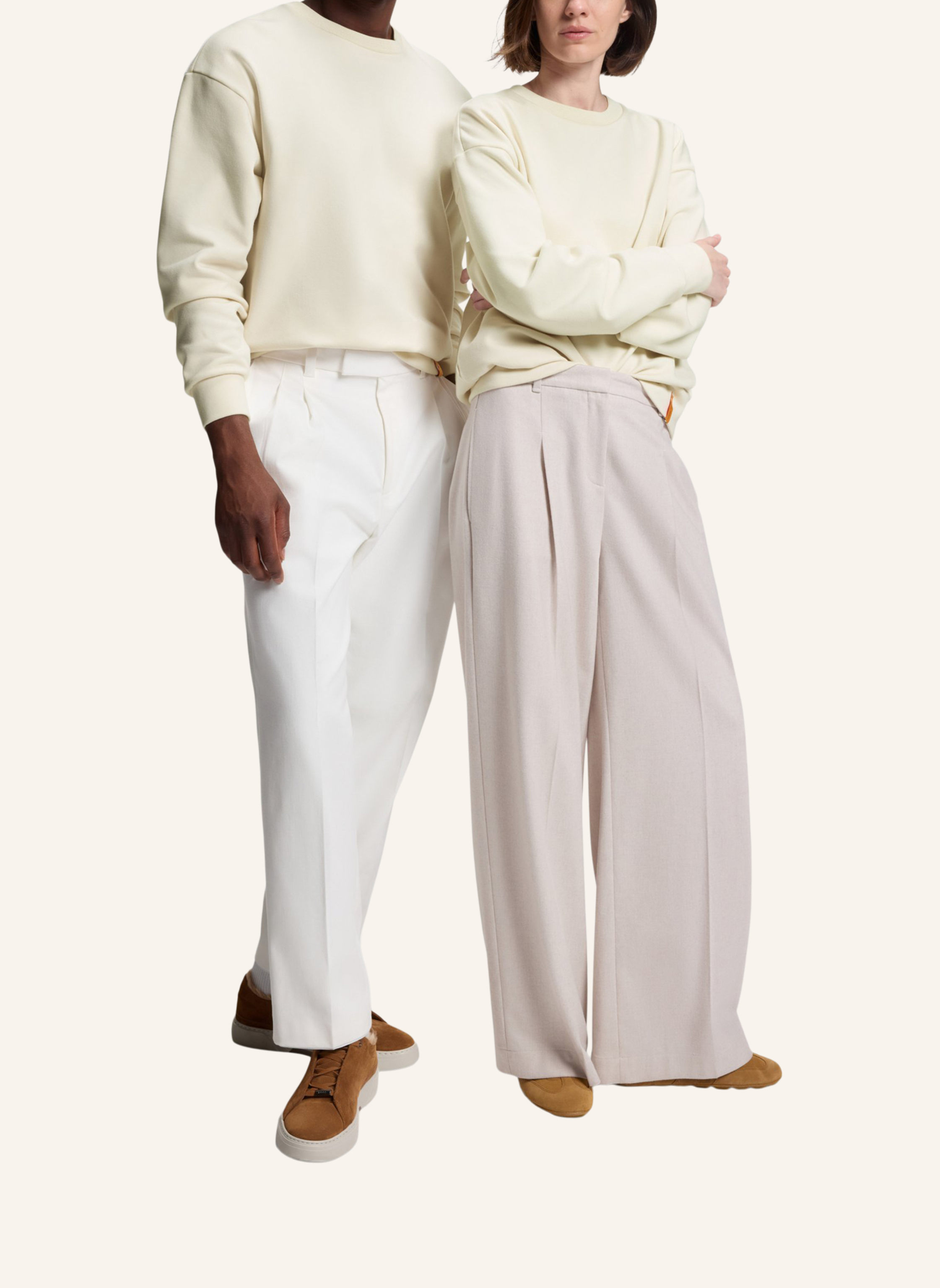 Thumbnail - Boss Sweatshirt C-Soleri  Regular Fit  Boss X Steiff beige