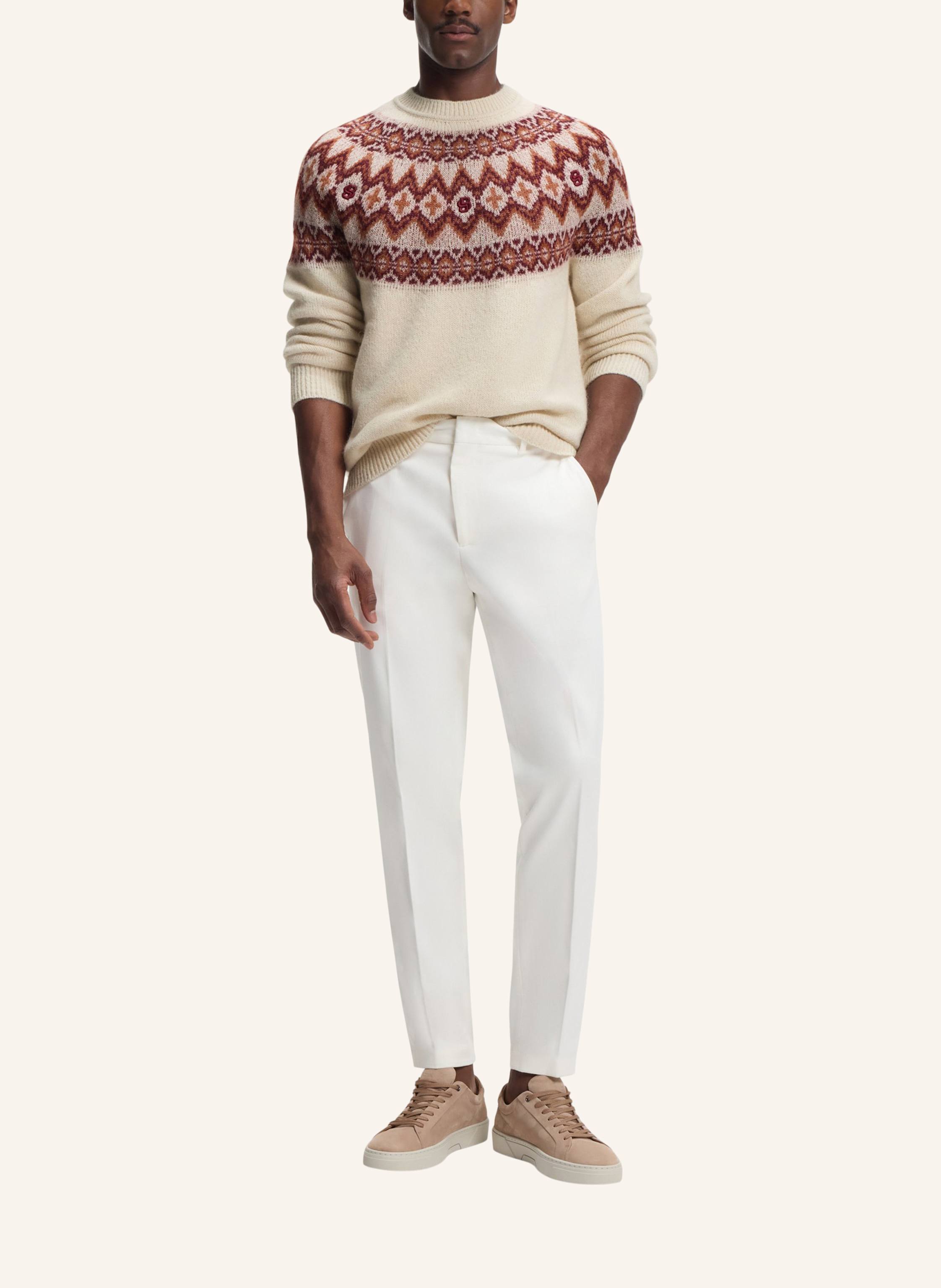 Thumbnail - Boss Pullover C-Hisle Relaxed Fit weiss