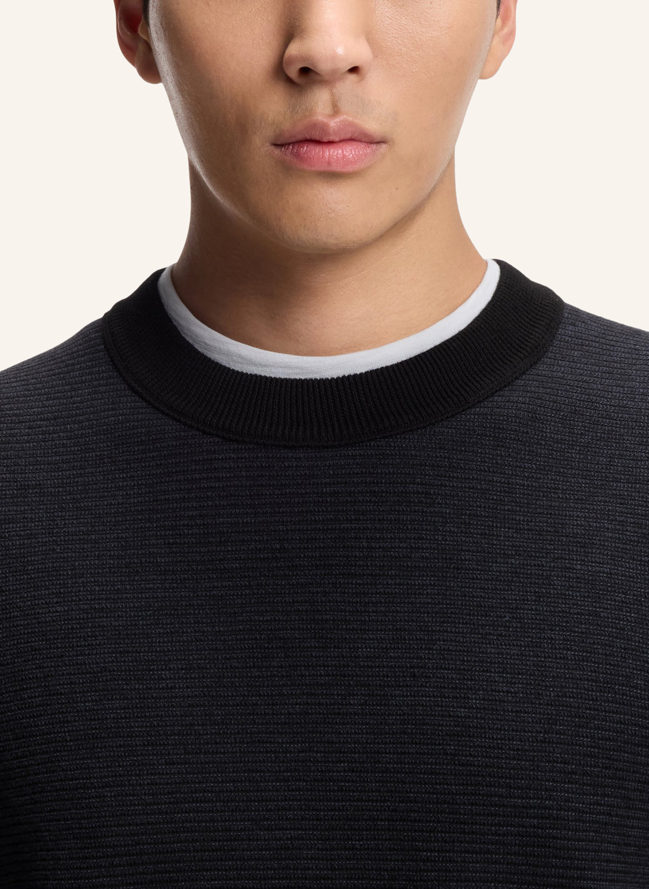 Thumbnail - Boss Pullover Aspoki Regular Fit schwarz