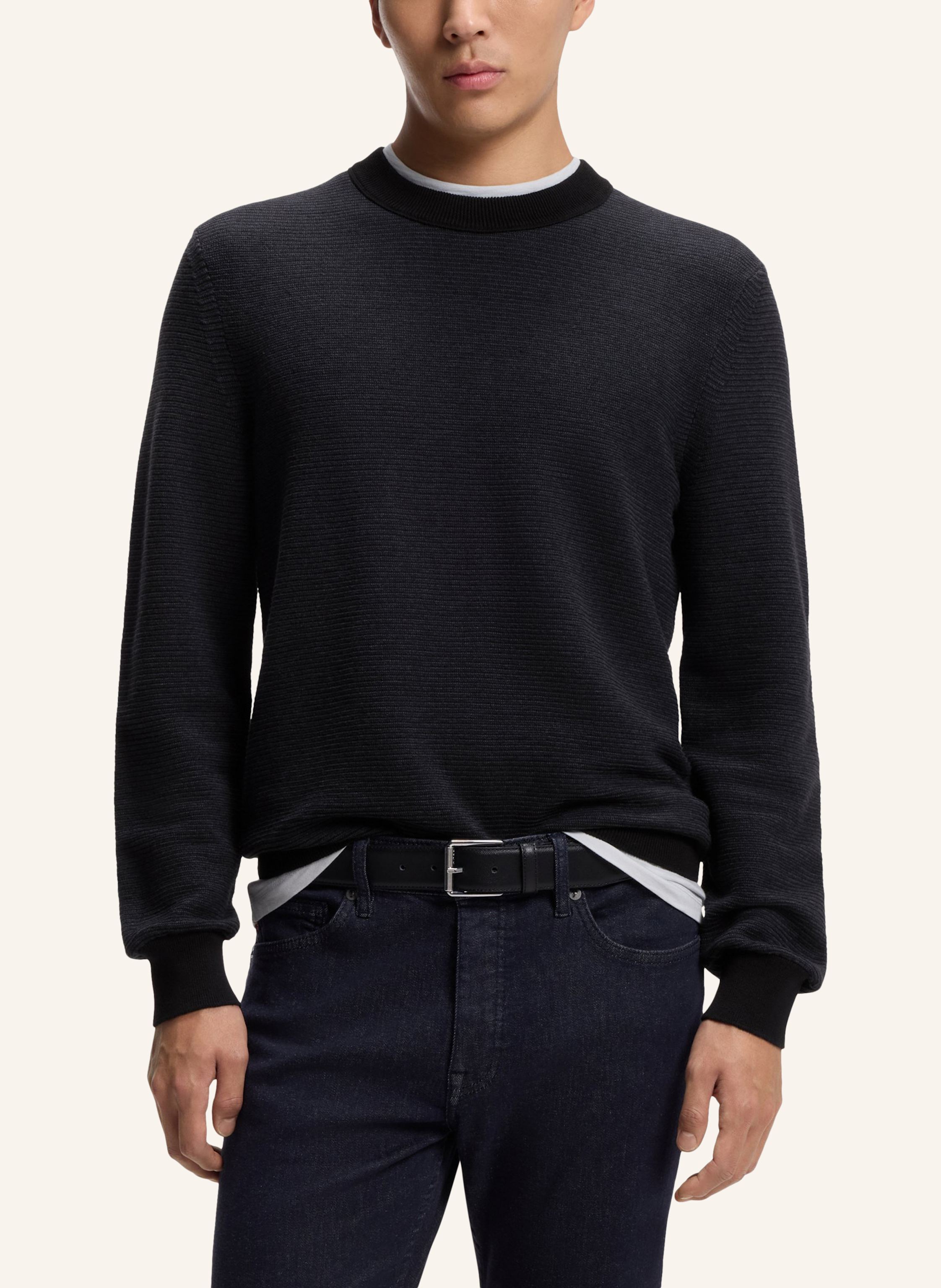 Thumbnail - Boss Pullover Aspoki Regular Fit schwarz