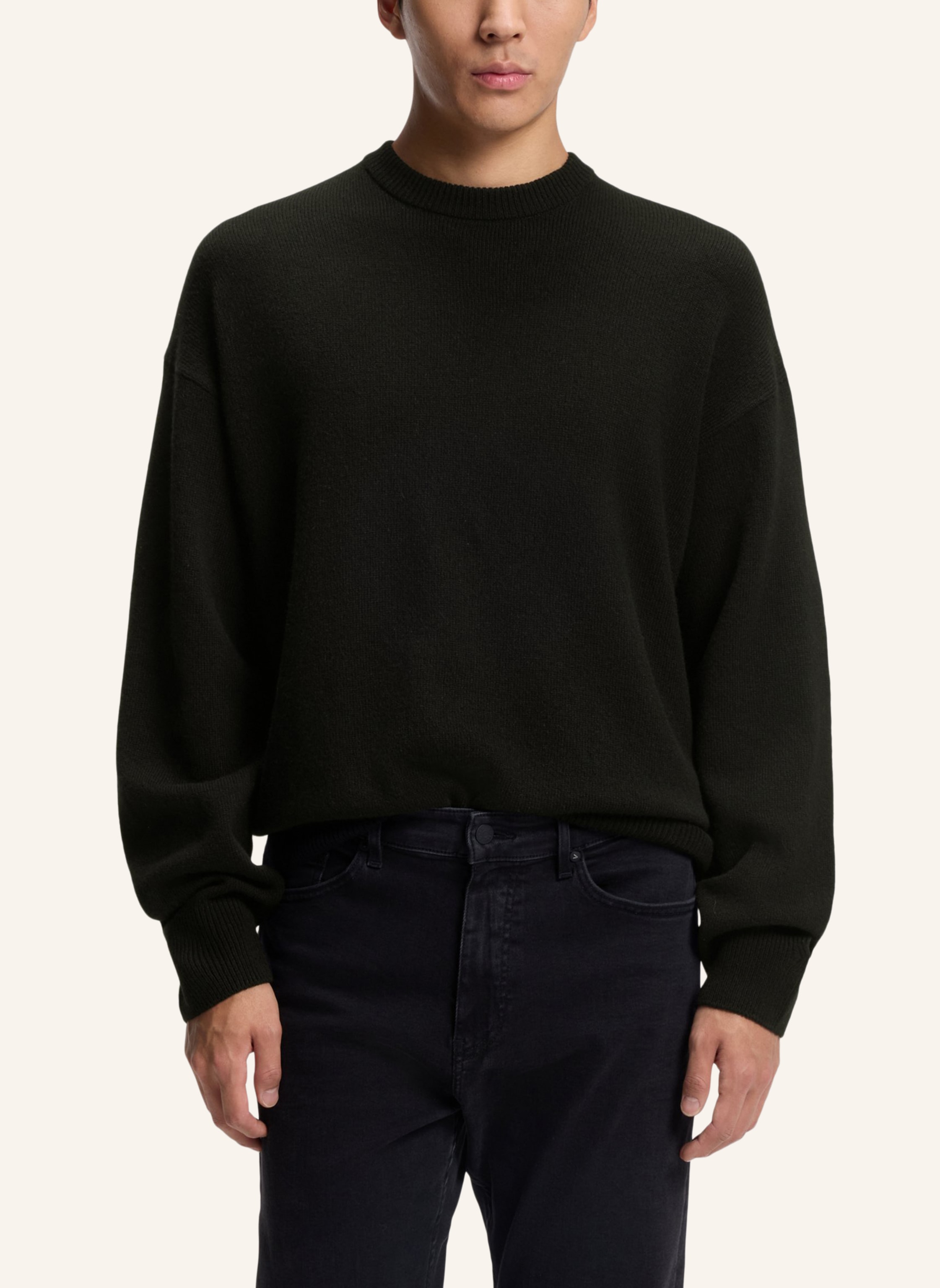 Thumbnail - Boss Pullover C-Hercole Relaxed Fit schwarz