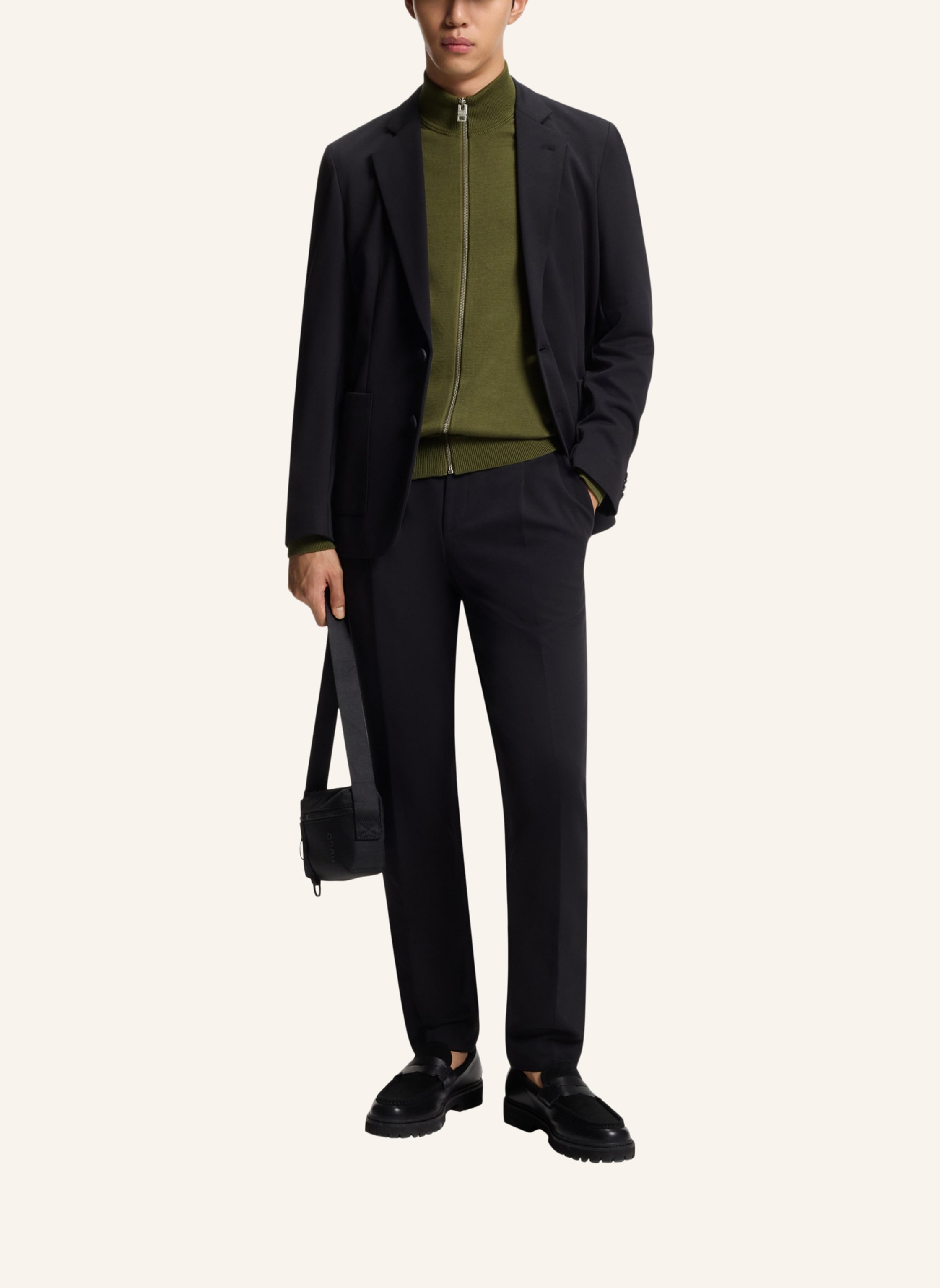 Thumbnail - Hugo Casual Jacke San Jacomo-C Slim Fit gruen