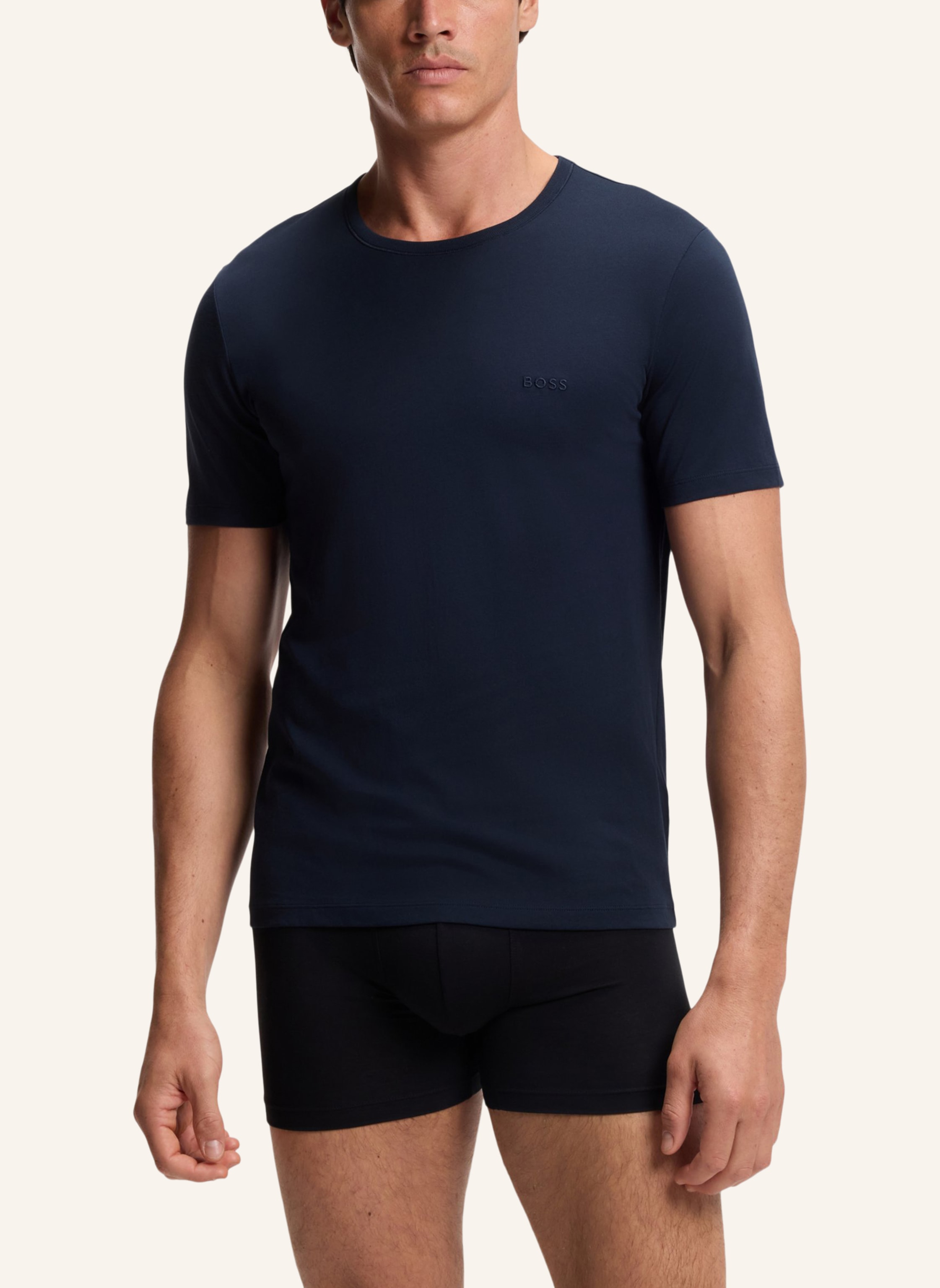 Thumbnail - Boss Unterwäsche Top Tshirtrn 3p Classic Regular Fit rot