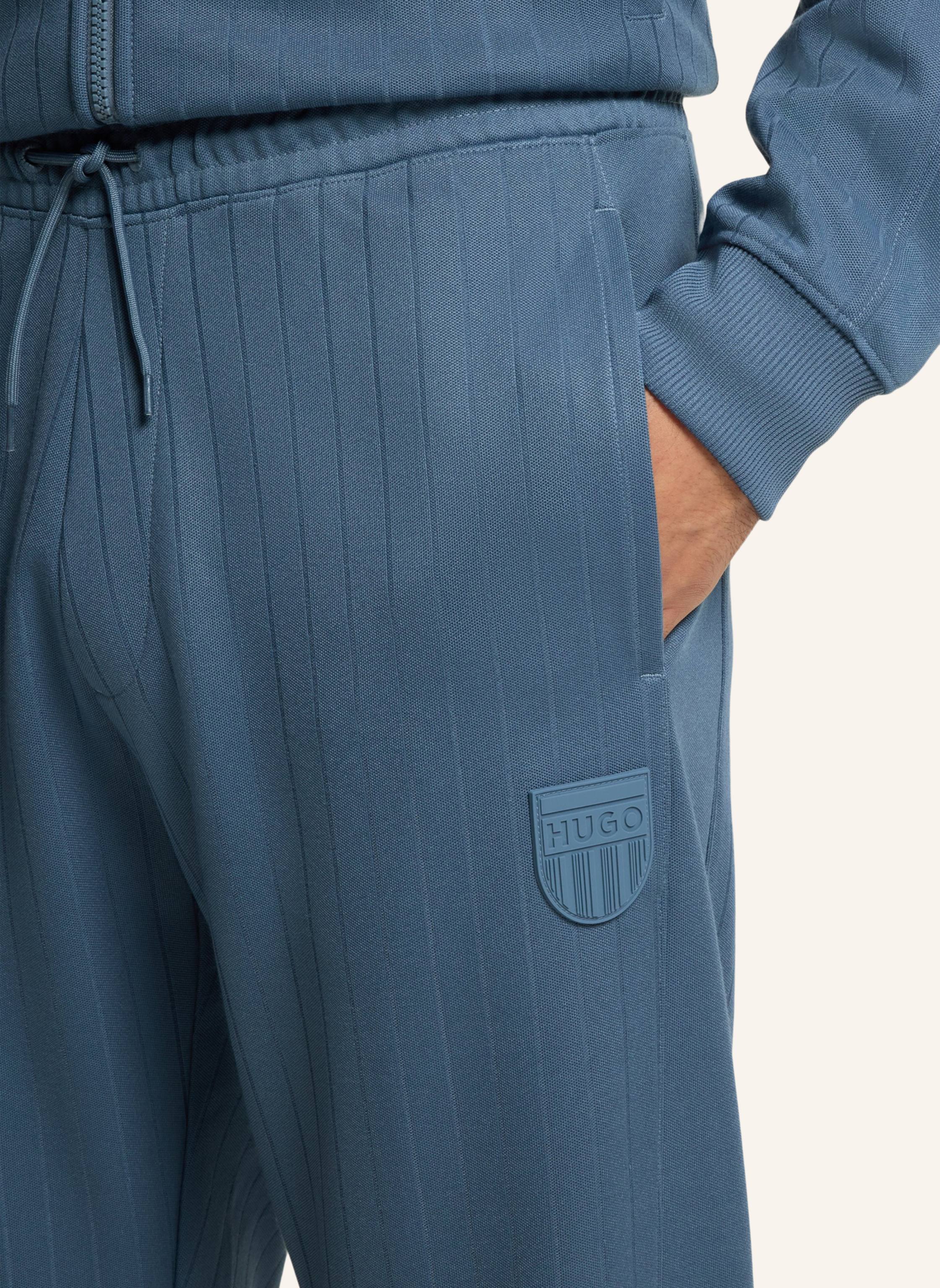 Thumbnail - Hugo Casual Hose Davropant Relaxed Fit blau