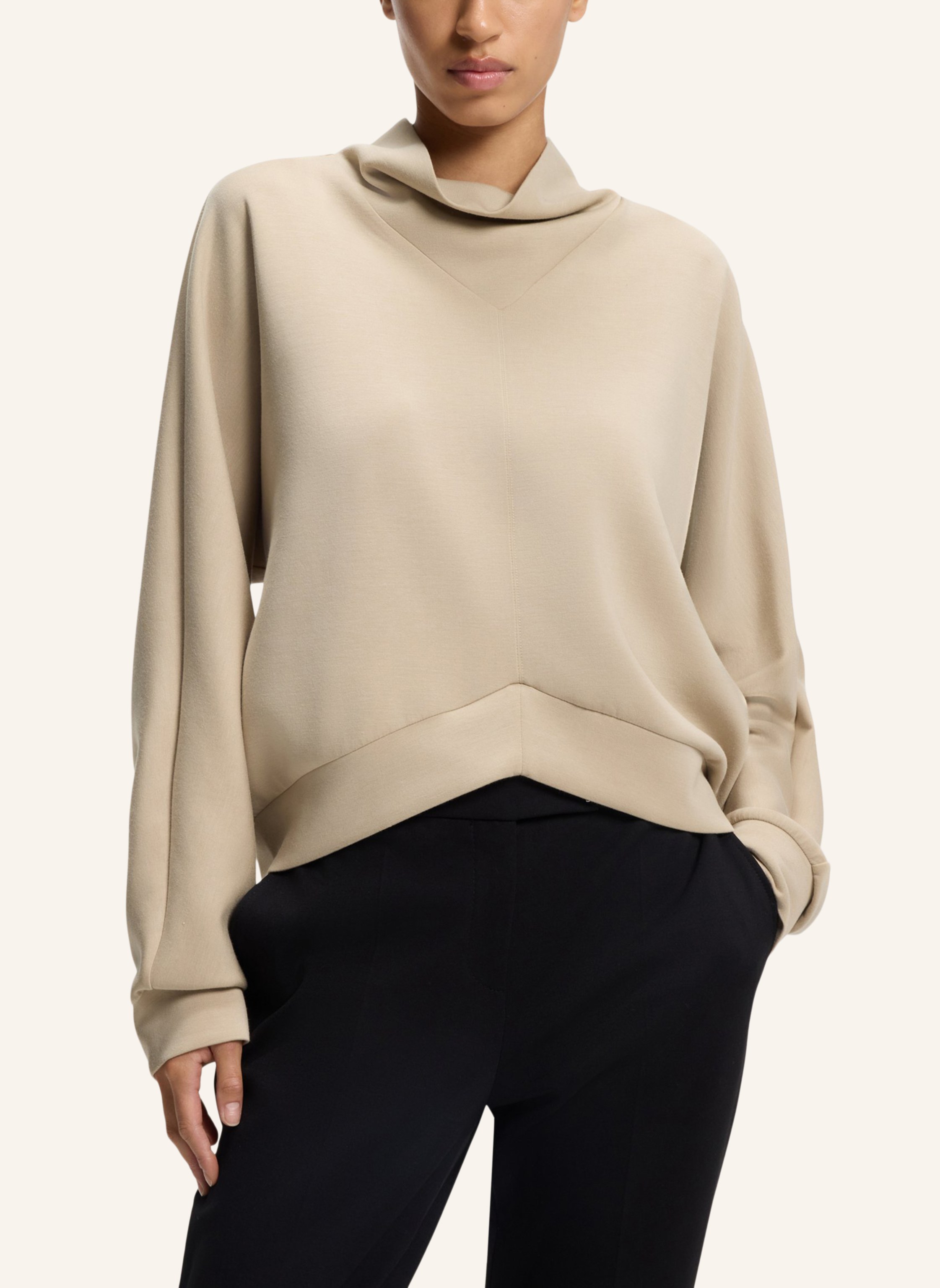 Thumbnail - Boss Sweatshirt Elesya beige