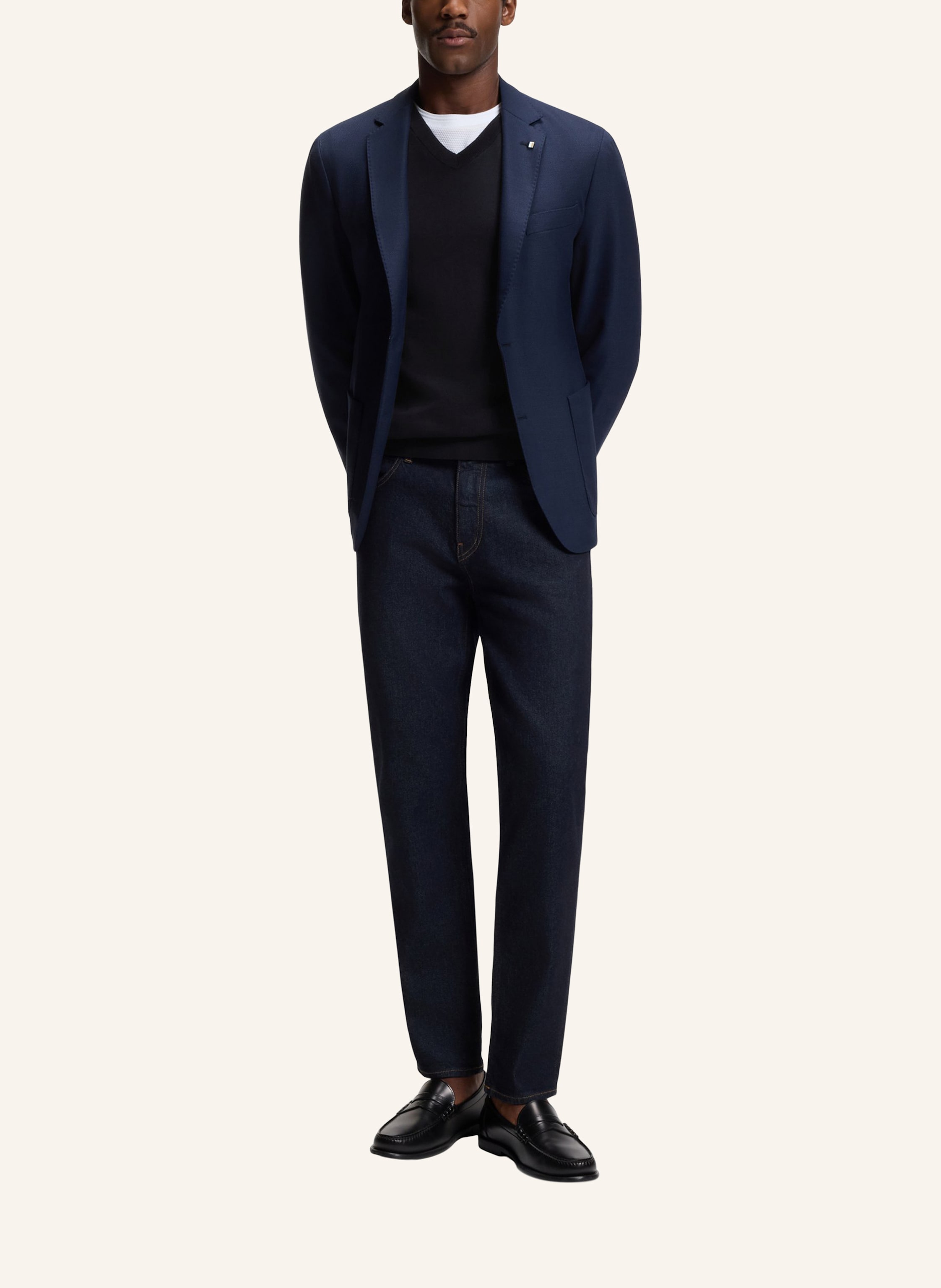 Thumbnail - Boss Pullover Upacello-L Regular Fit blau