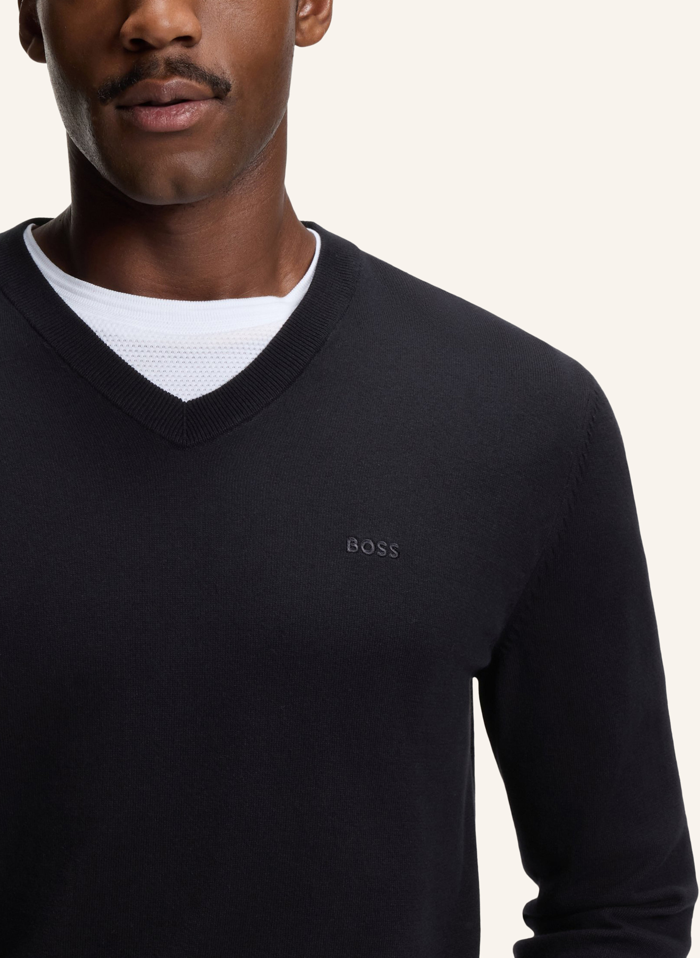 Thumbnail - Boss Pullover Upacello-L Regular Fit blau