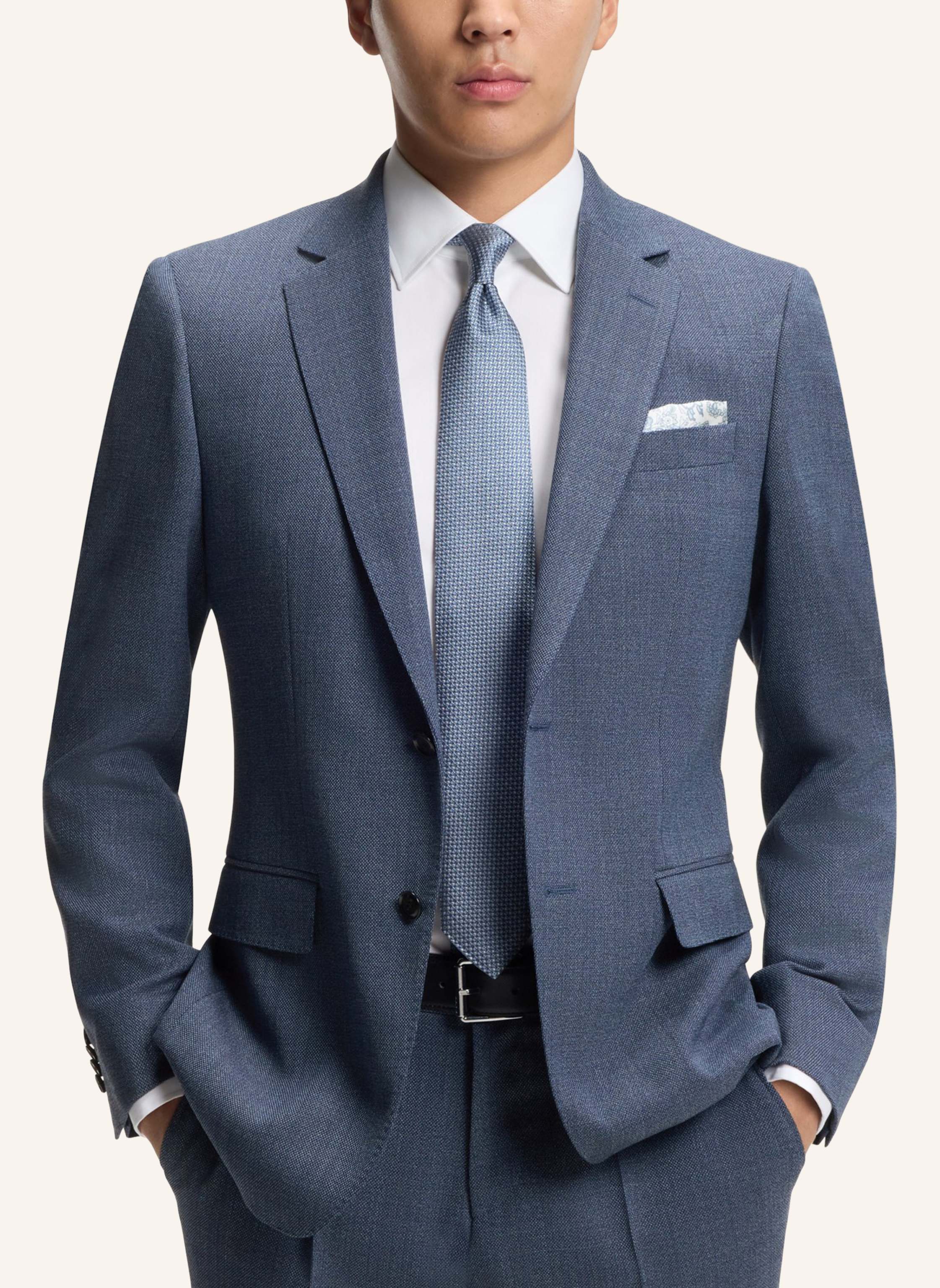 Thumbnail - Boss Blazer H-Huge-253 Slim Fit blau
