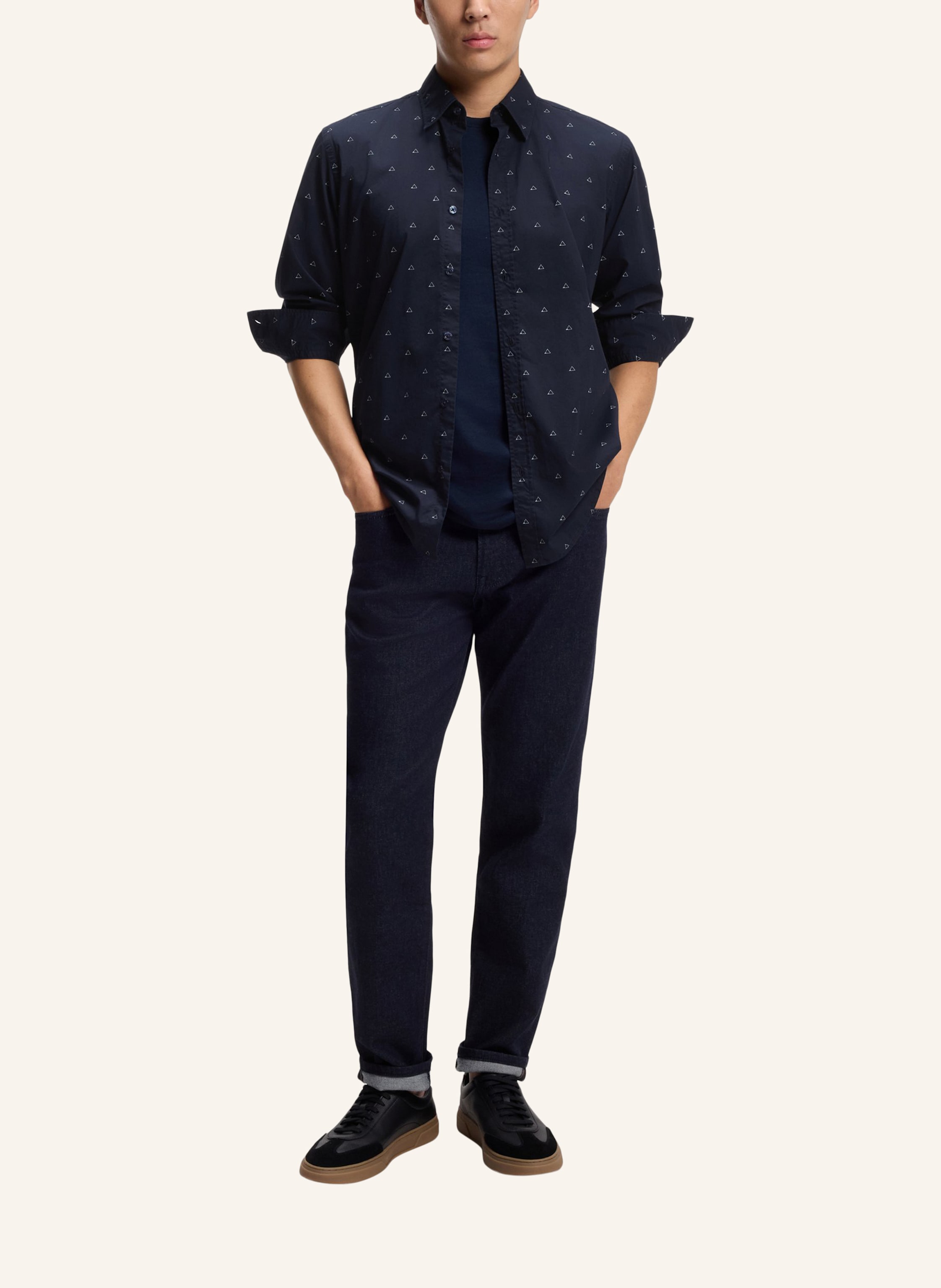 Thumbnail - Boss Casual Hemd Relegant_6_M Regular Fit blau