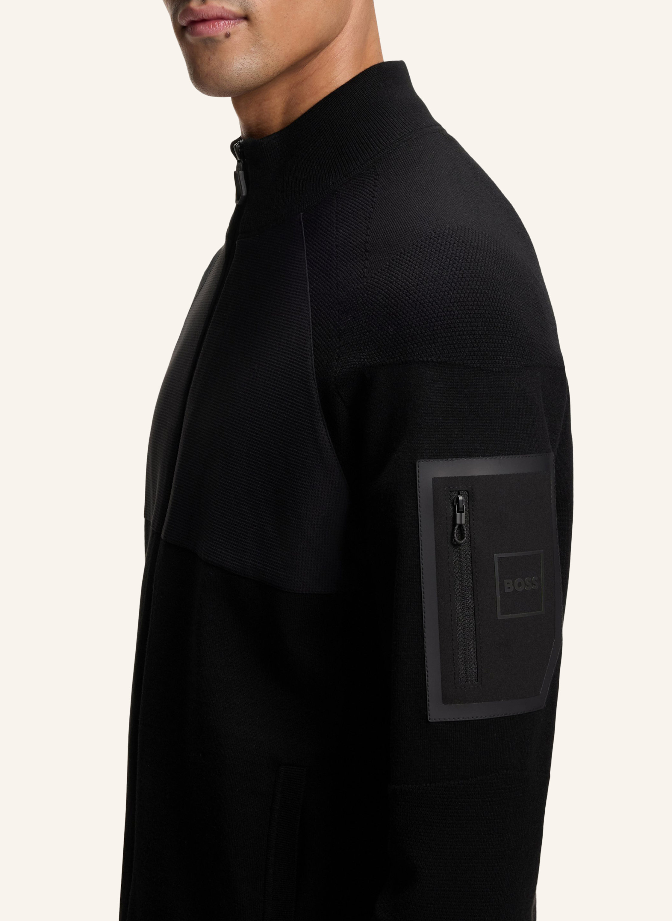 Thumbnail - Boss Casual Jacke Kn_Tour Hy Regular Fit schwarz