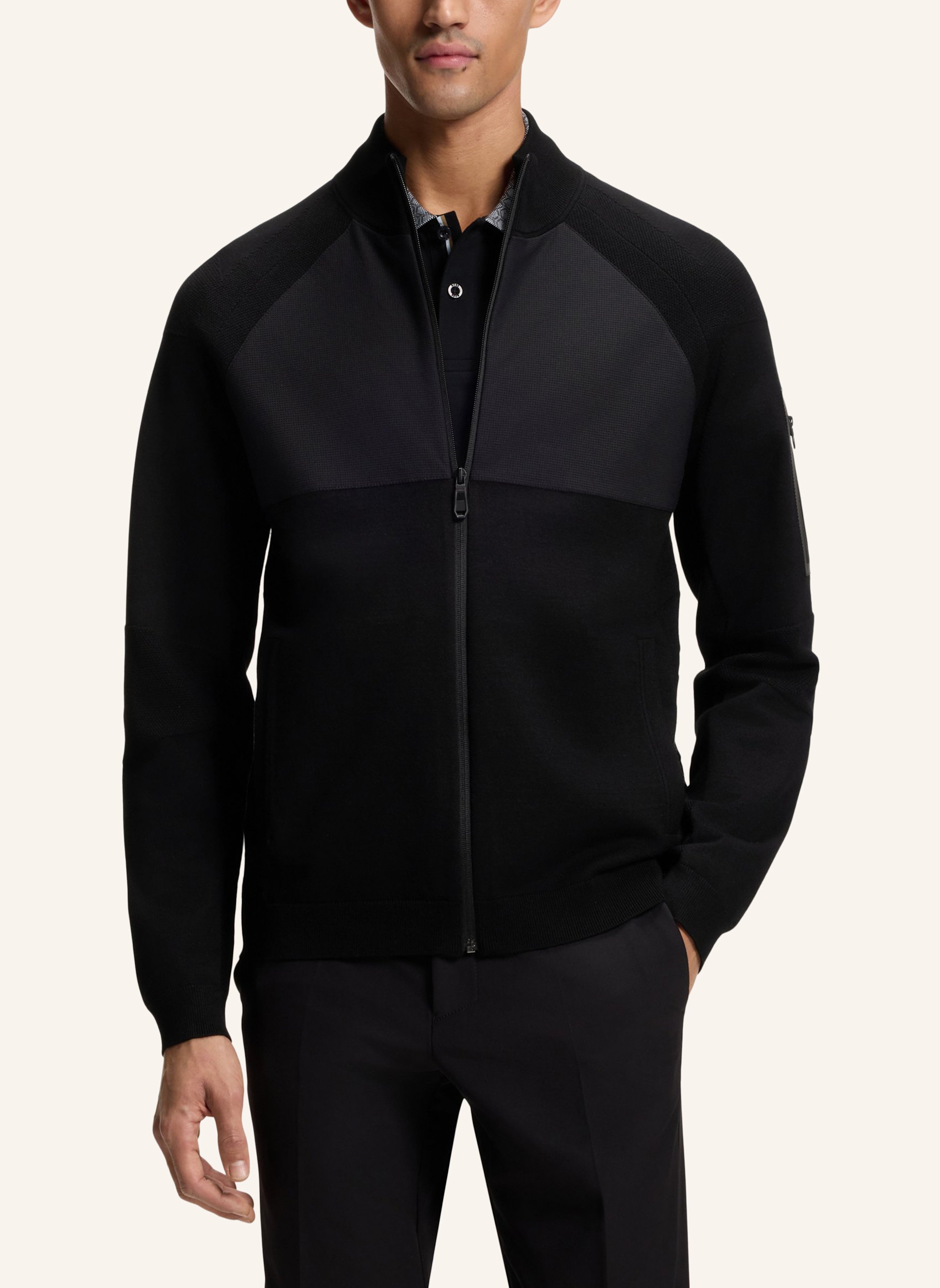 Thumbnail - Boss Casual Jacke Kn_Tour Hy Regular Fit schwarz