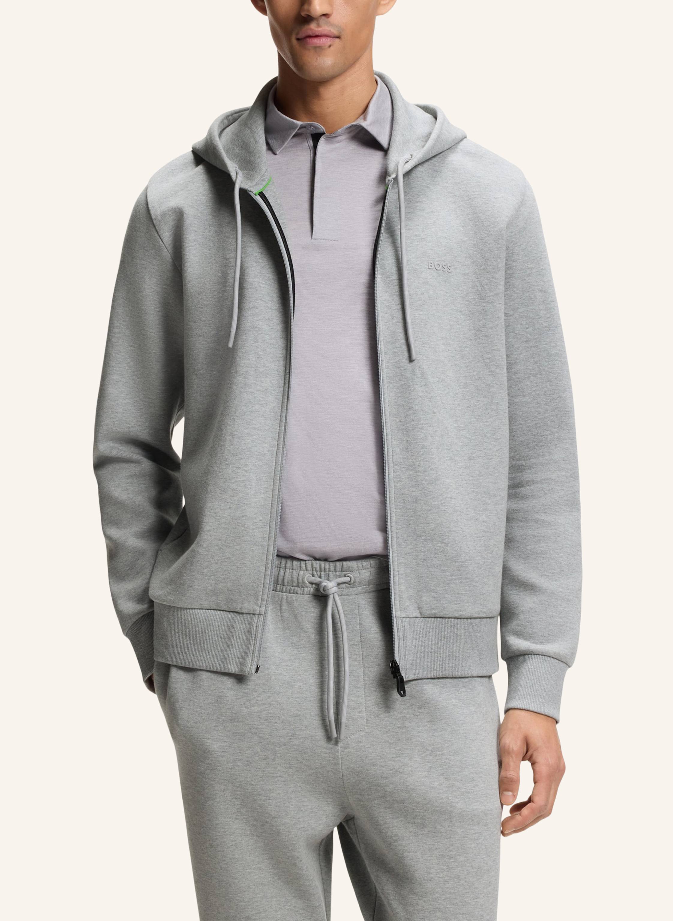 Thumbnail - Boss Sweatshirt Saggy Regular Fit silber