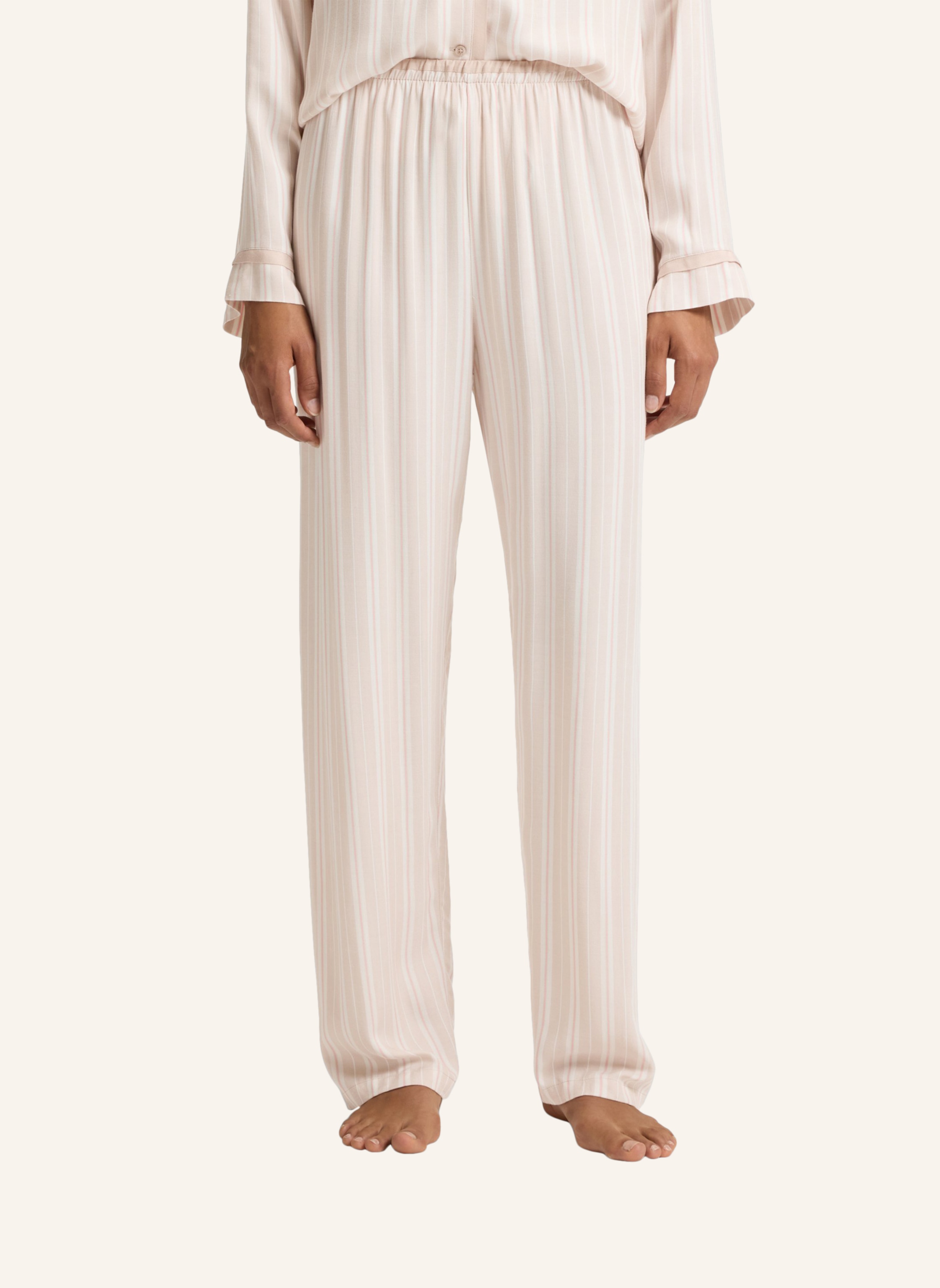 Thumbnail - Boss Pyjamas Unterteil Twill_Pants beige