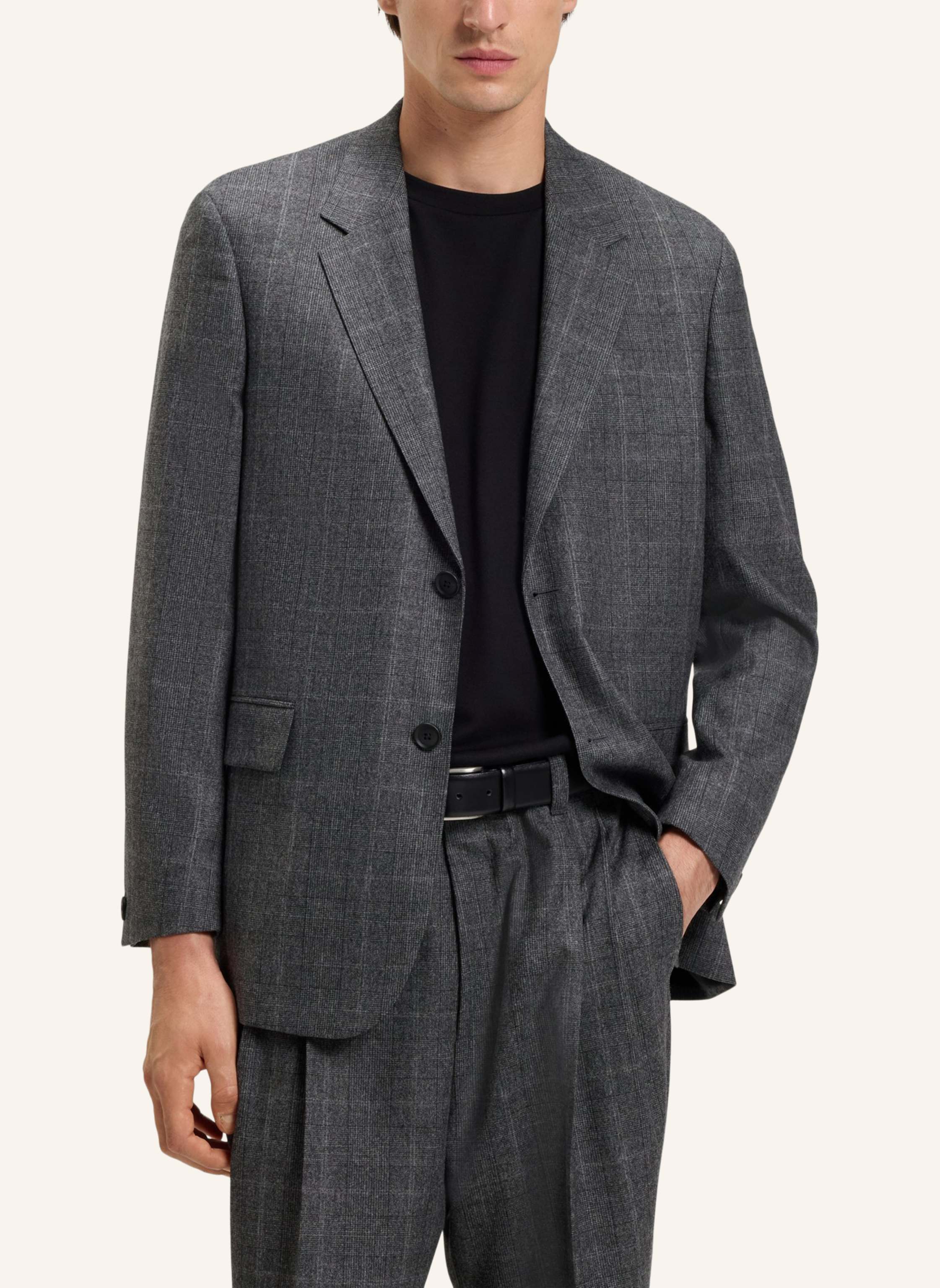 Thumbnail - Boss Blazer C-Cris-251 Relaxed Fit grau