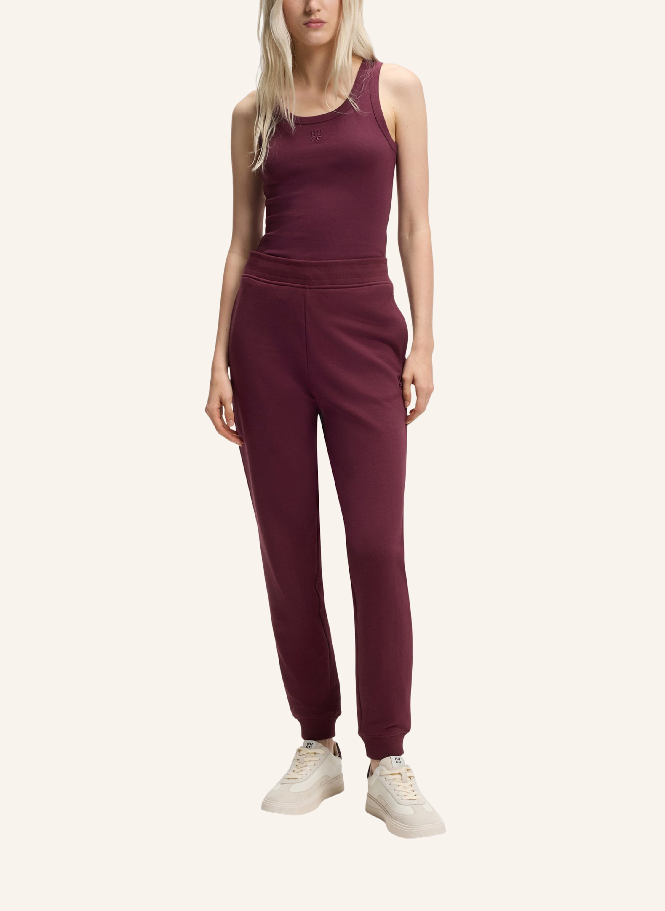 Thumbnail - Hugo Casual Hose Nelfinia Regular Fit lila