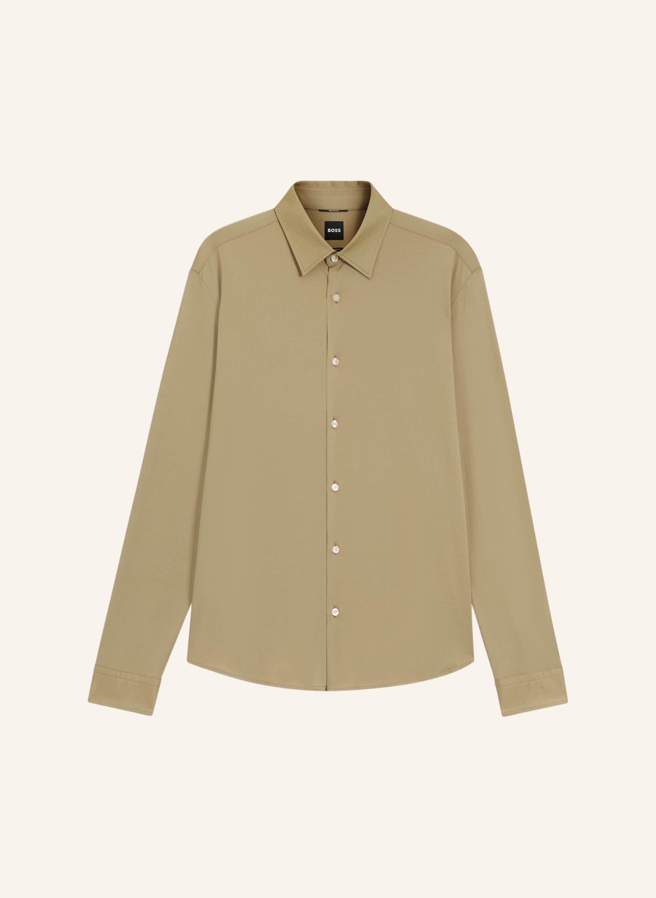 Boss Boss Casual Hemd P-Liam-K-F-261 Regular Fit gruen in KHAKI