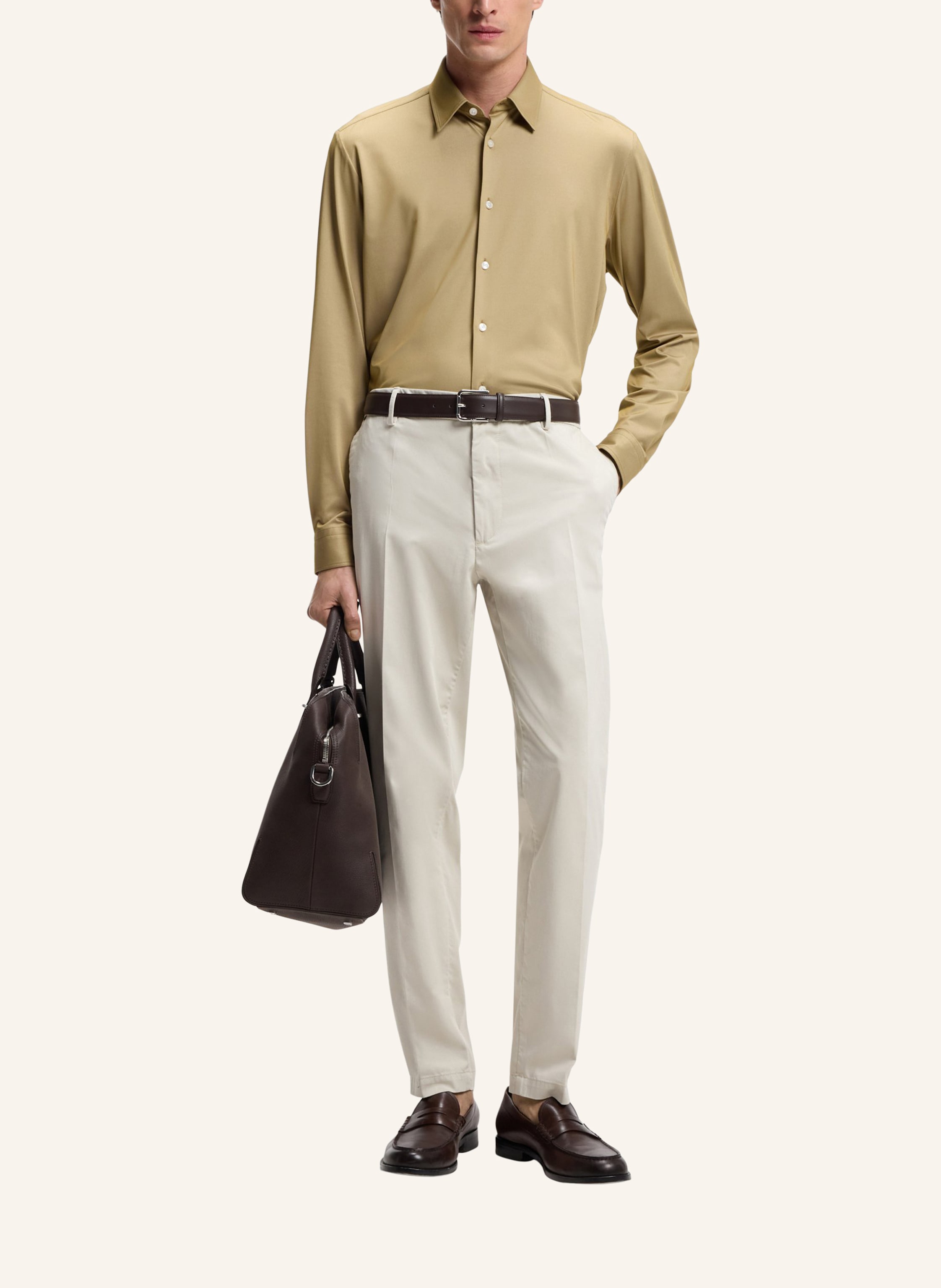 Thumbnail - Boss Casual Hemd P-Liam-K-F-261 Regular Fit gruen