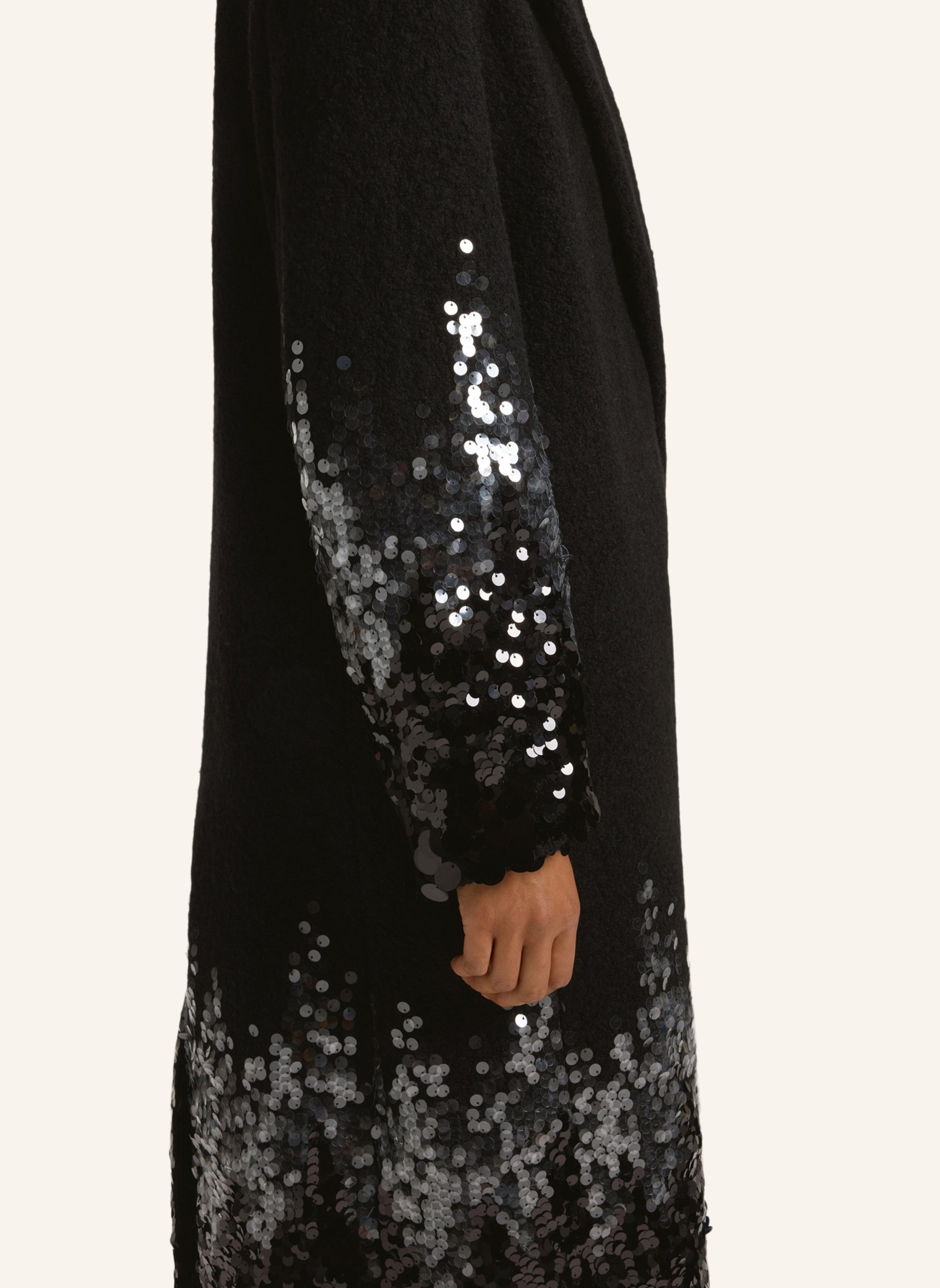 Thumbnail - Boss Klassischer Mantel cascana1 Regular Fit schwarz