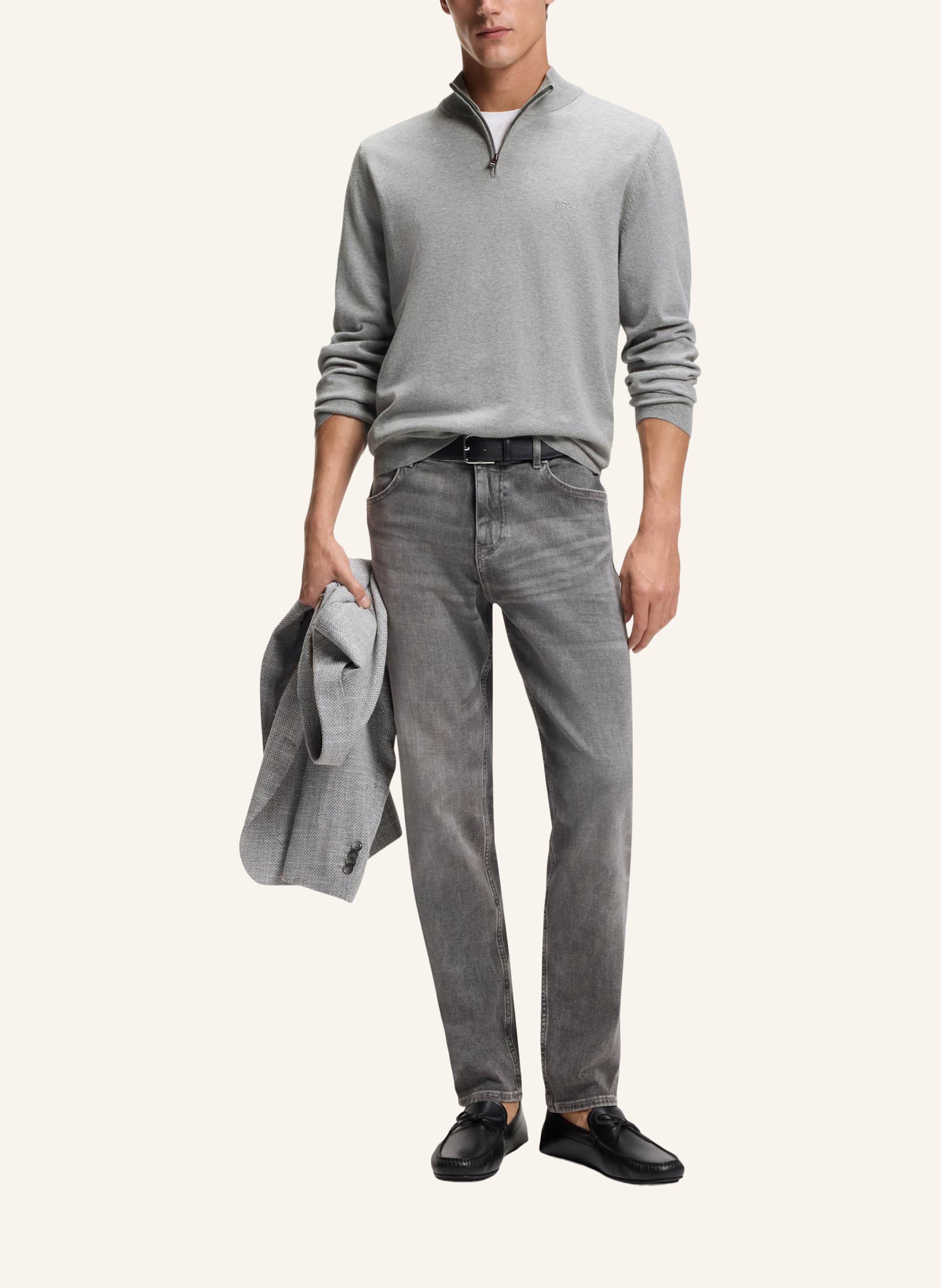 Thumbnail - Boss Pullover Padro-L Regular Fit silber