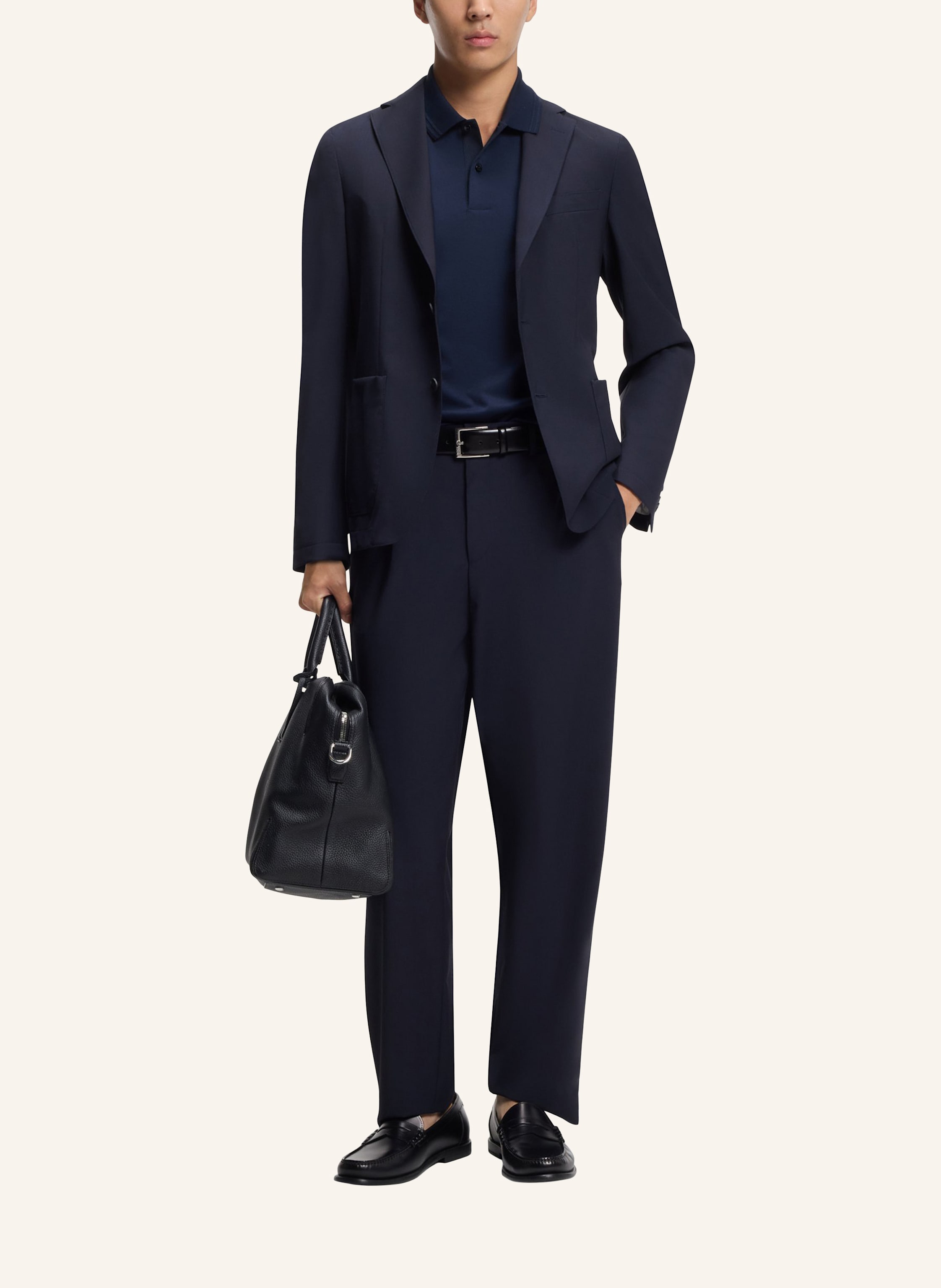 Thumbnail - Boss Business Hose P-Phil-Pl-Cw-Wg-261 Tapered Fit blau